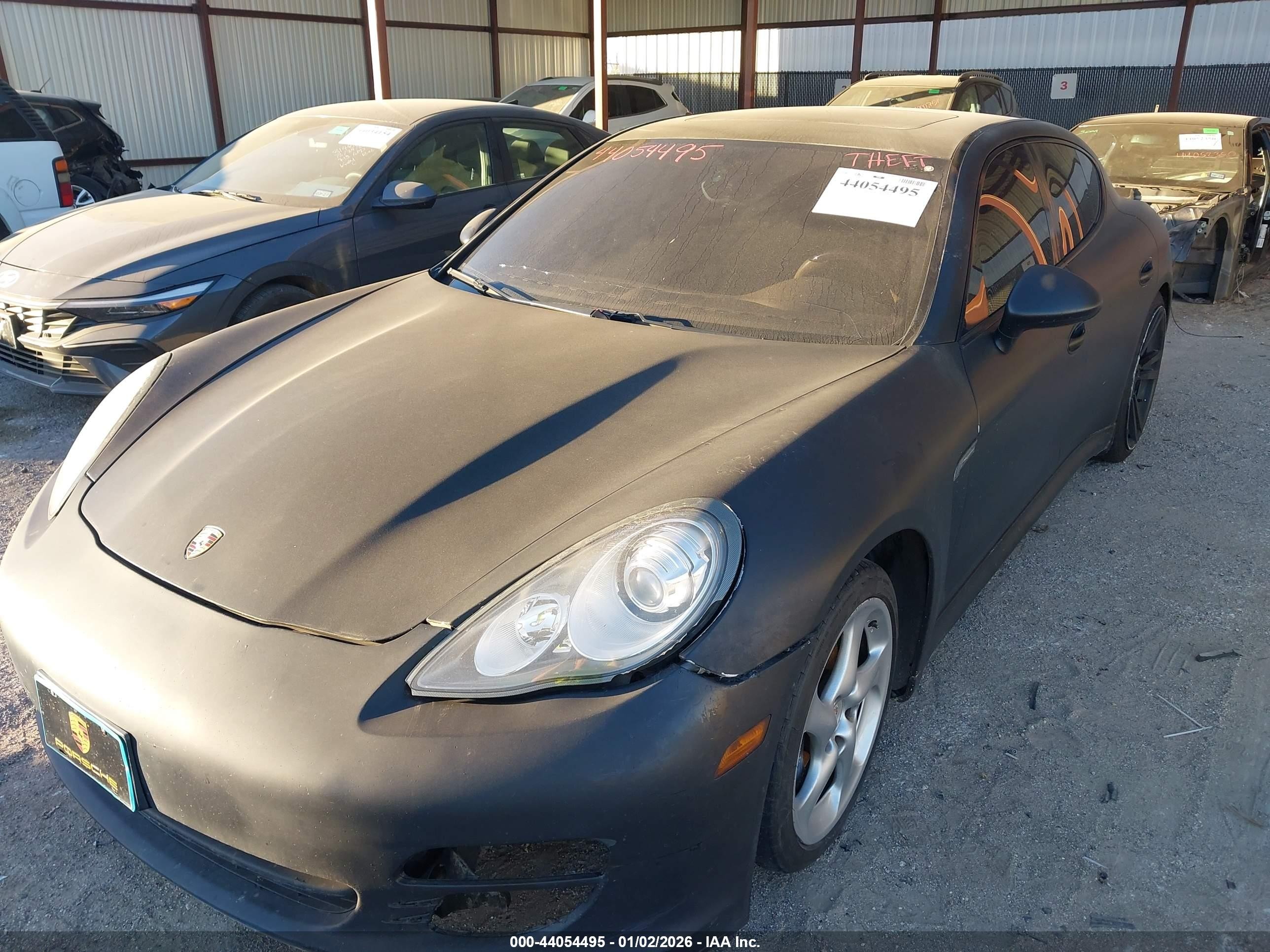 2011 Porsche Panamera 4 Black vin: WP0AA2A73BL016476