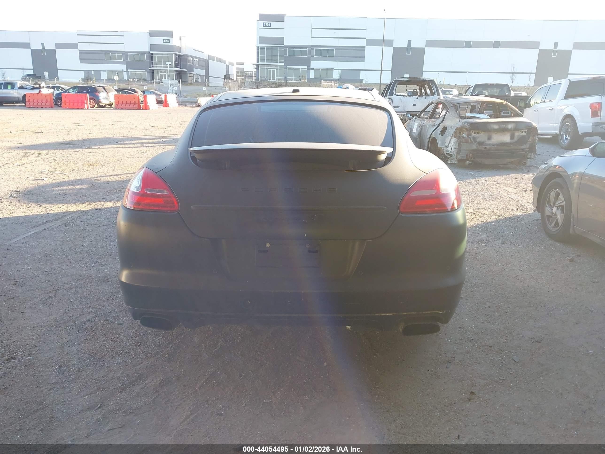 2011 Porsche Panamera 4 Black vin: WP0AA2A73BL016476