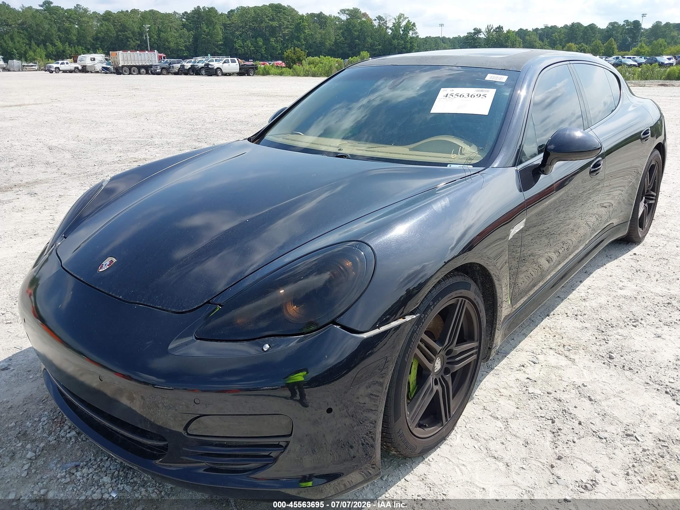 2012 Porsche Panamera 4 Black vin: WP0AA2A73CL014003