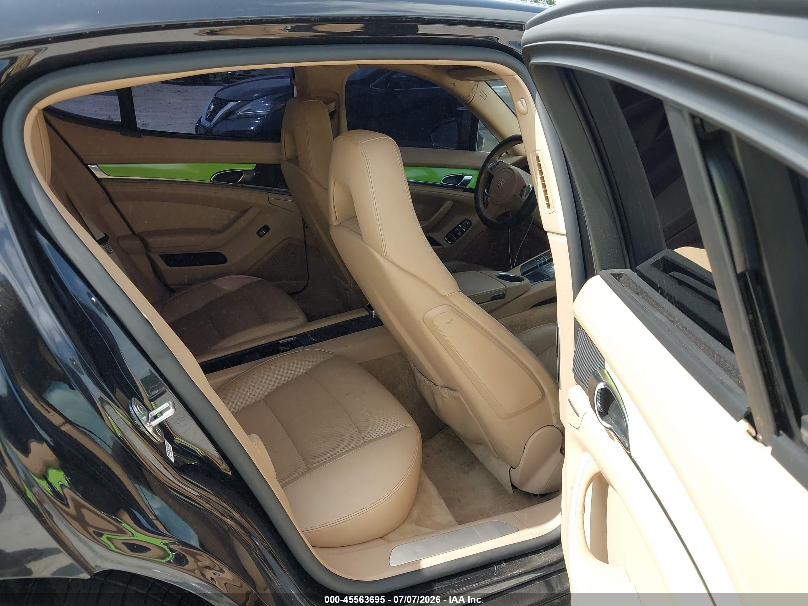 2012 Porsche Panamera 4 Black vin: WP0AA2A73CL014003