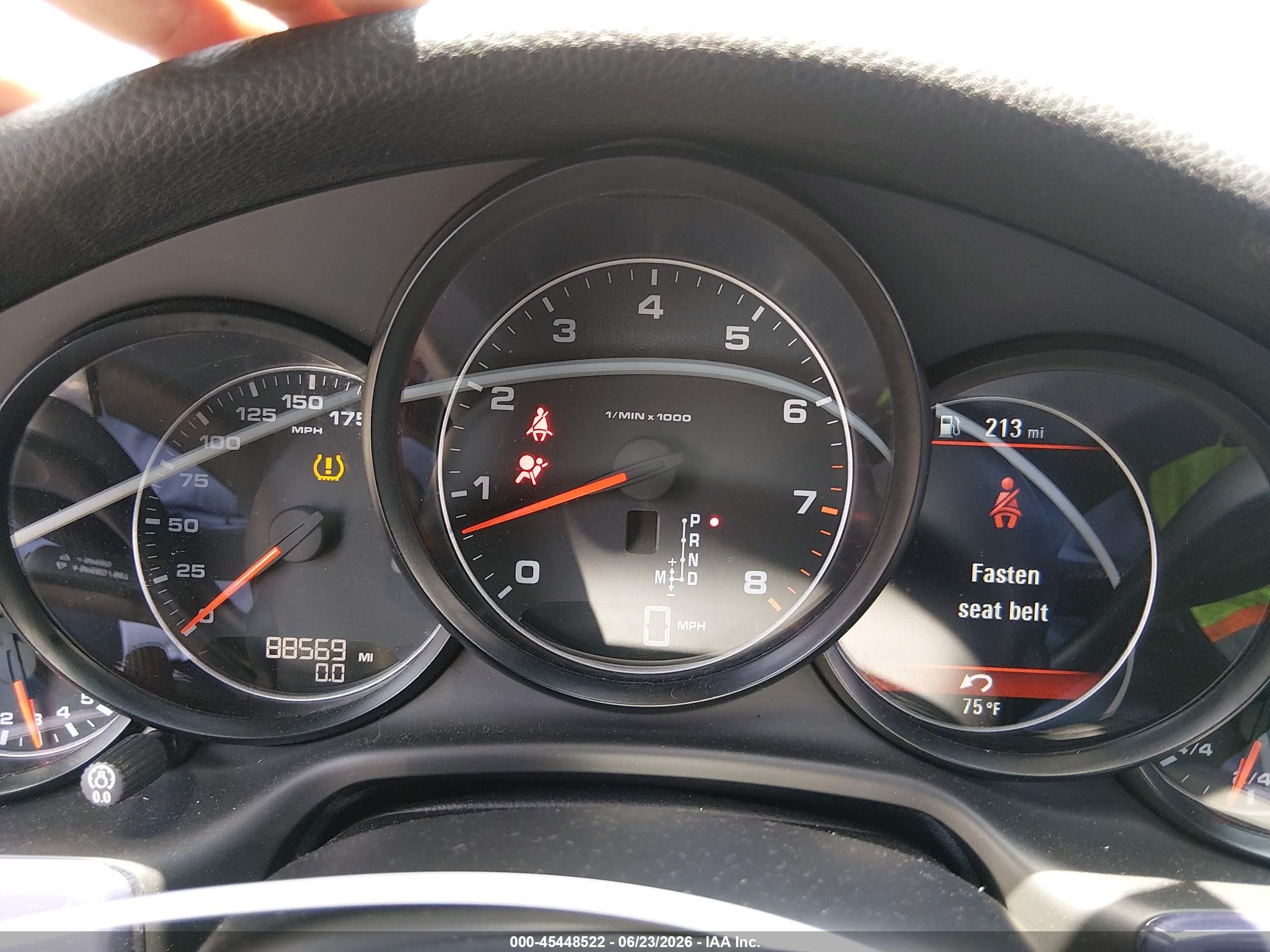 2013 Porsche Panamera 4 Серый vin: WP0AA2A73DL011572