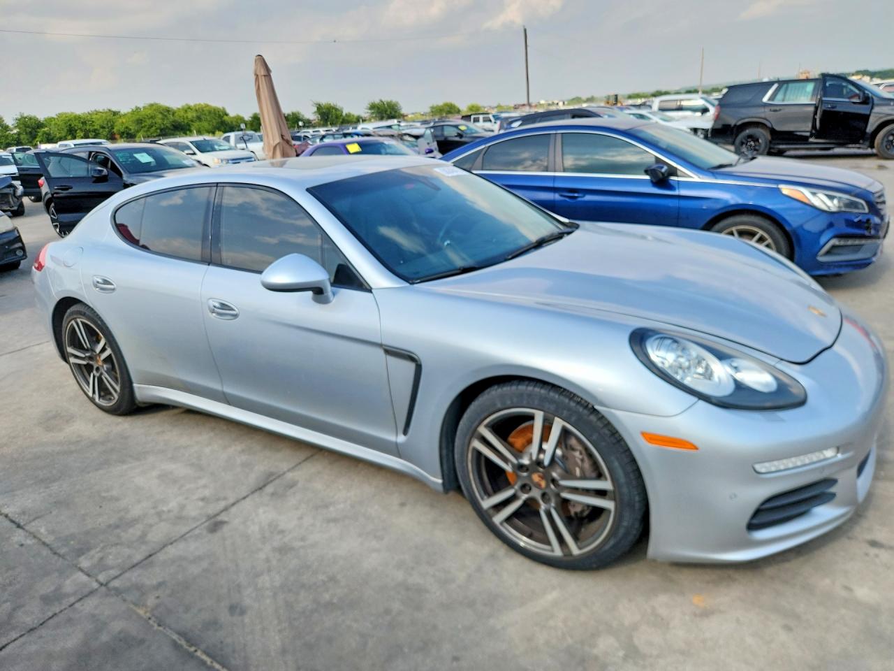2014 Porsche Panamera 2 Silver vin: WP0AA2A73EL009712