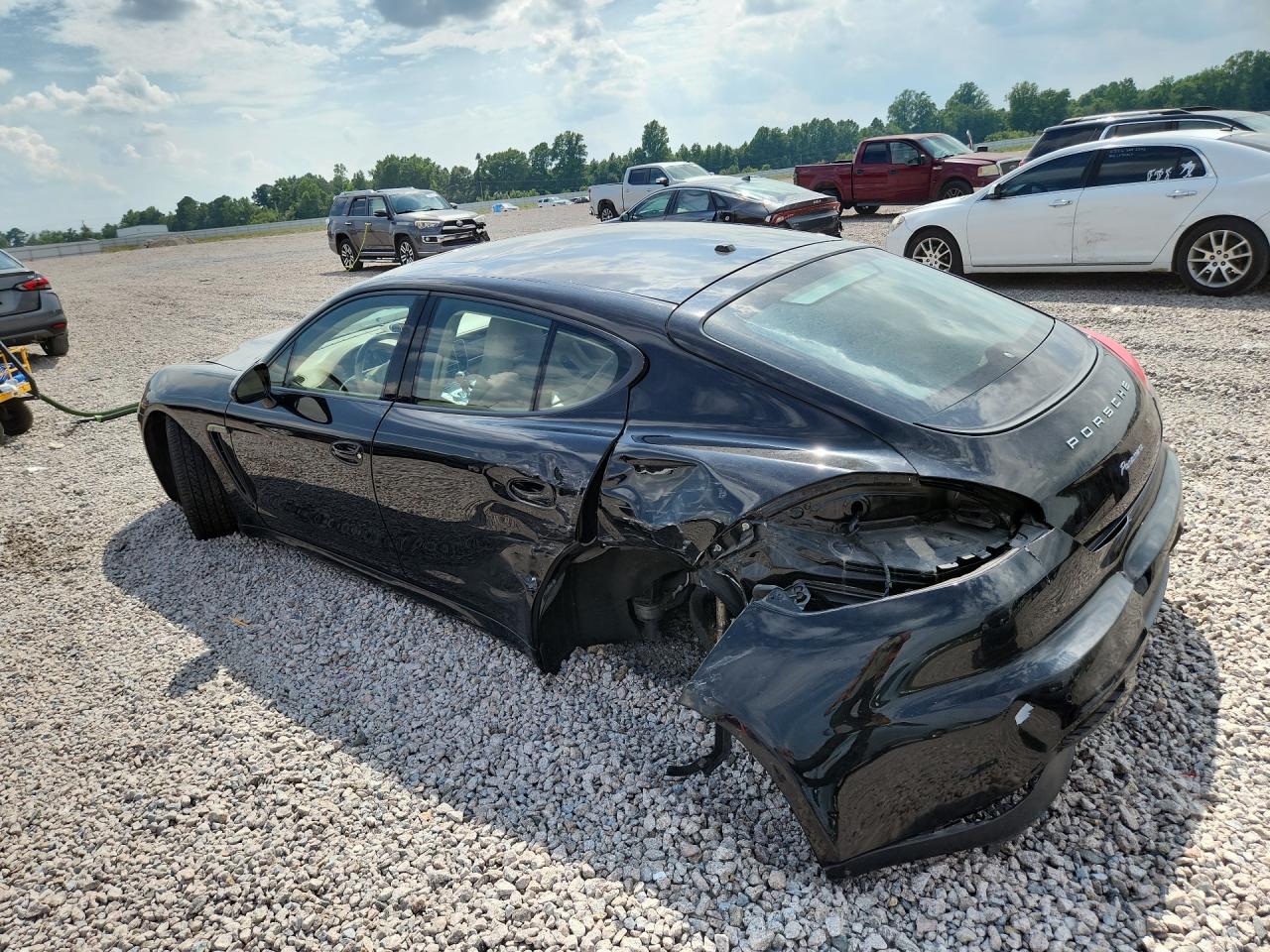 2015 Porsche Panamera 2 Black vin: WP0AA2A73FL000459