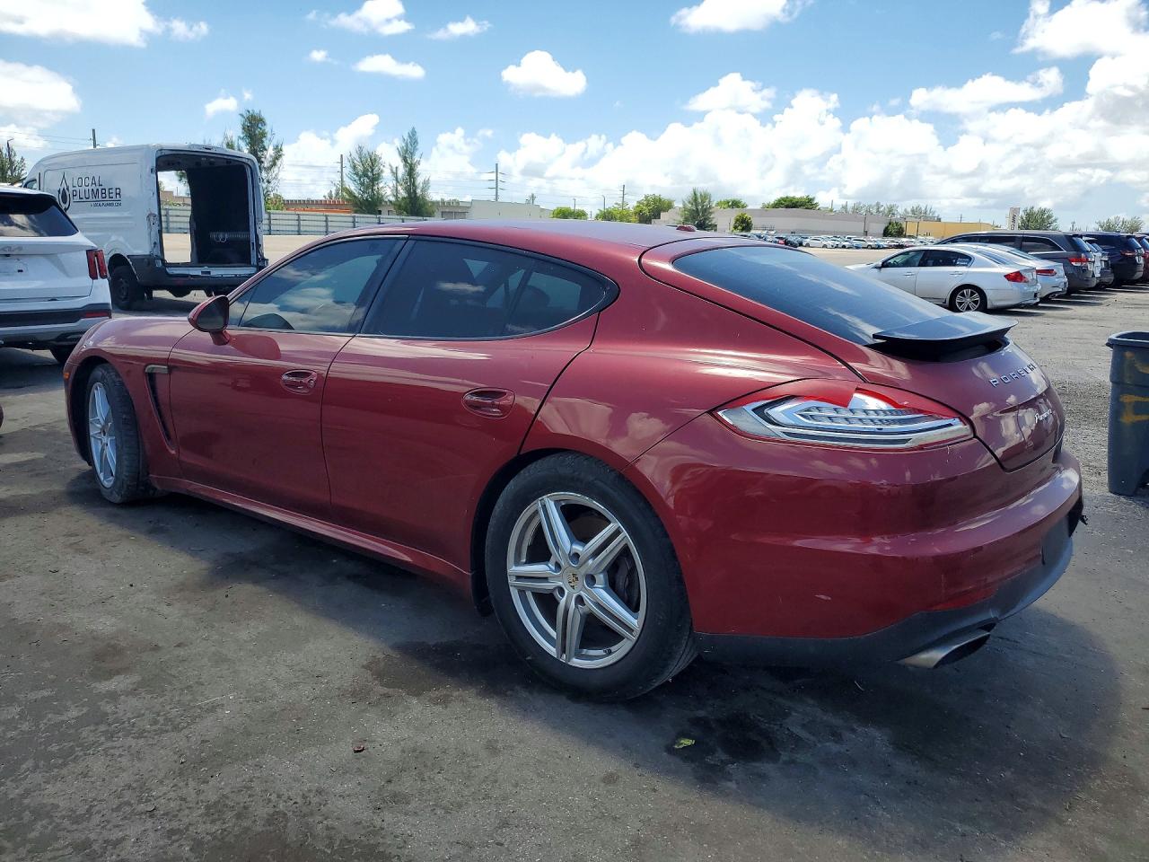 2015 Porsche Panamera 2 Бордовый vin: WP0AA2A73FL000977