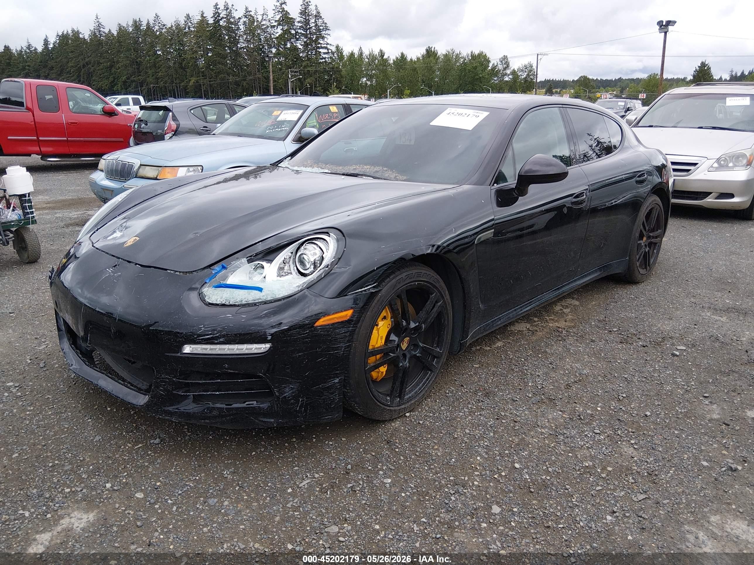 2016 Porsche Panamera 4 Black vin: WP0AA2A73GL005968