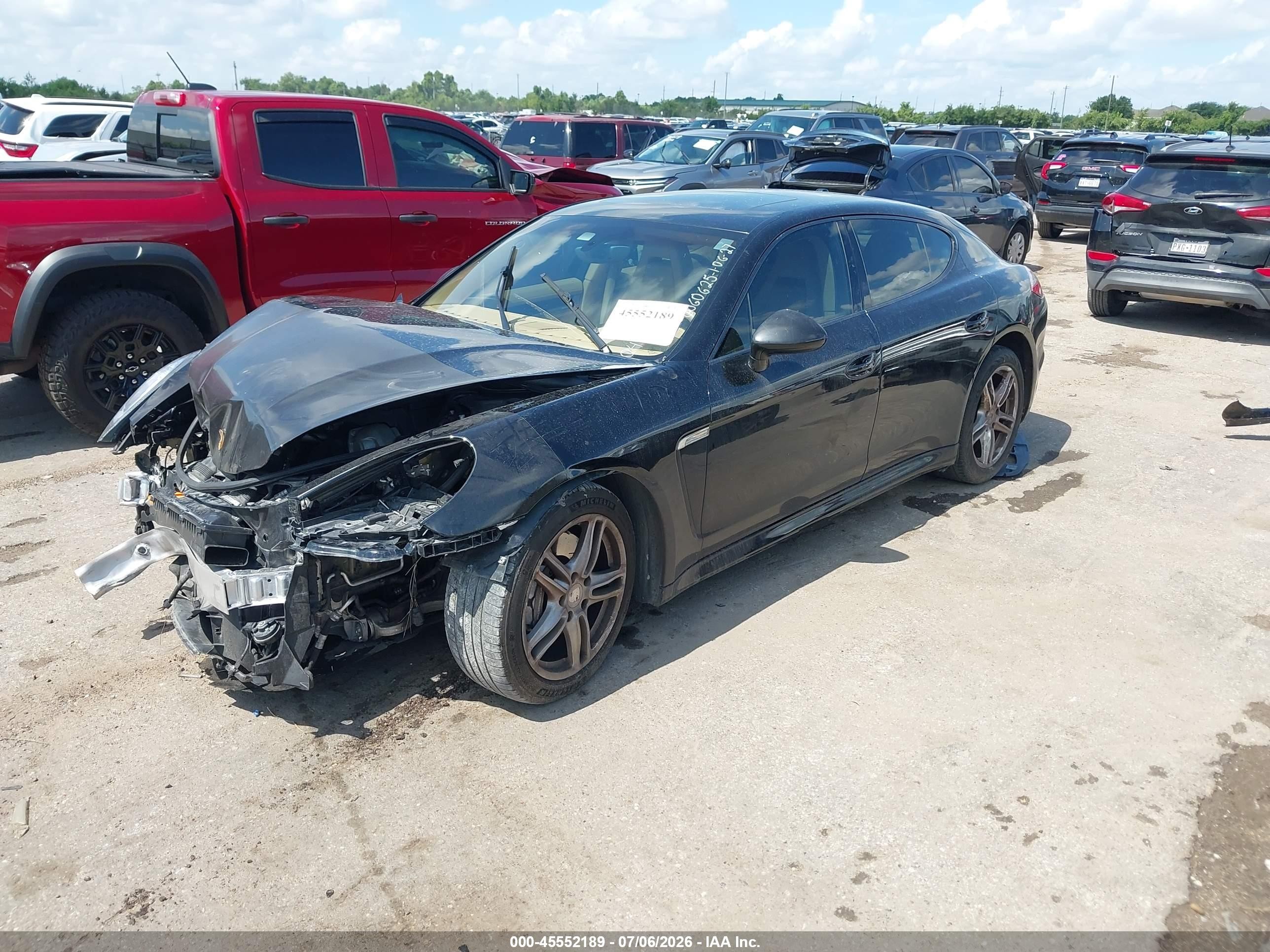 2011 Porsche Panamera 4 Black vin: WP0AA2A75BL010419
