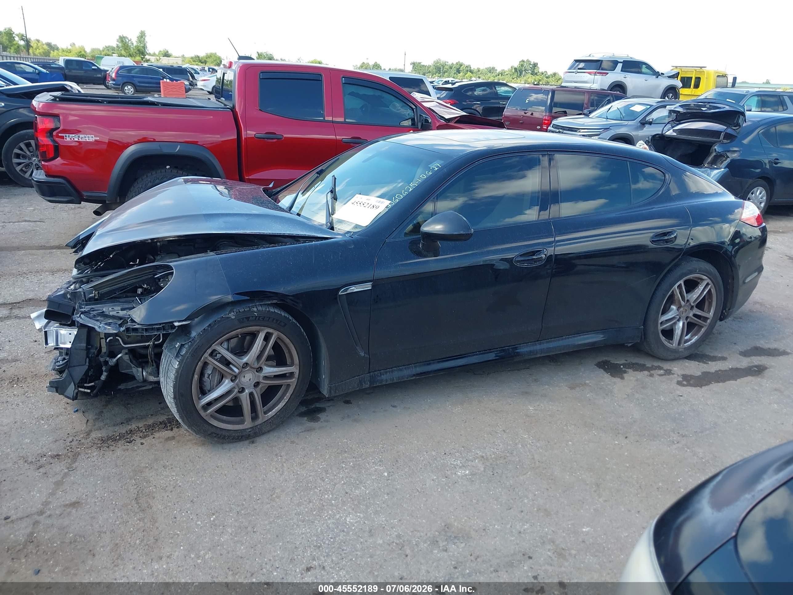2011 Porsche Panamera 4 Black vin: WP0AA2A75BL010419