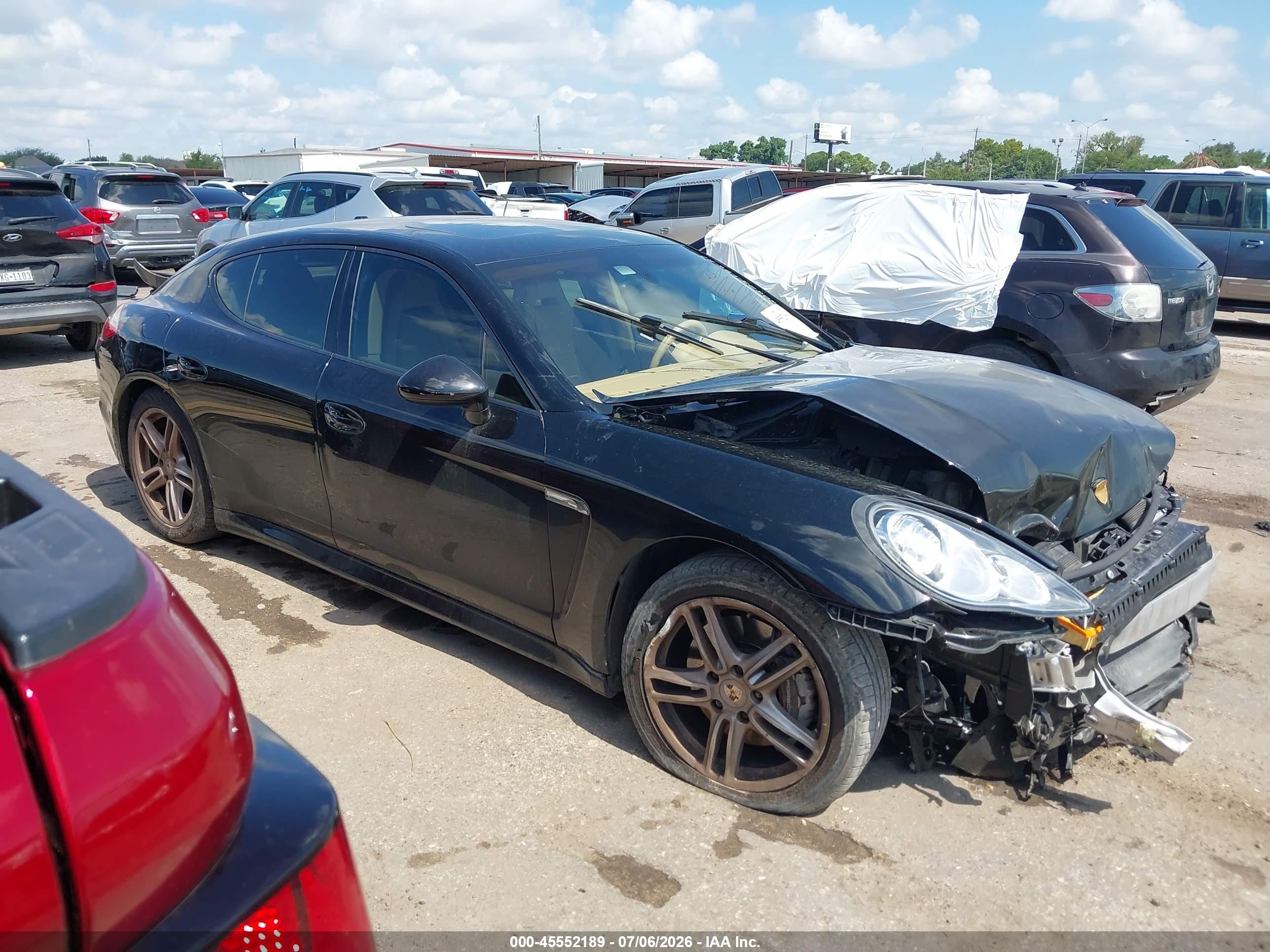 2011 Porsche Panamera 4 Black vin: WP0AA2A75BL010419