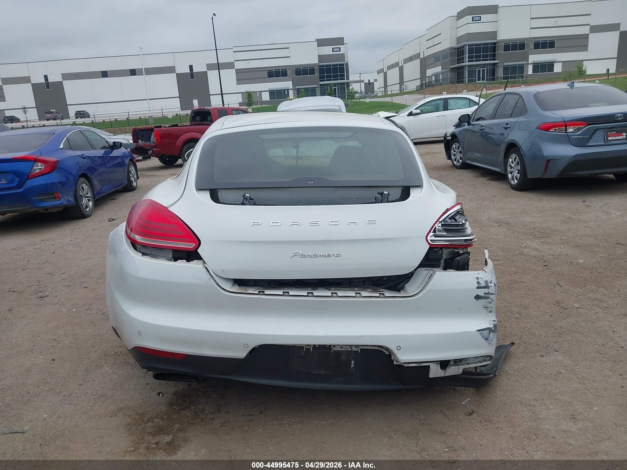 2014 Porsche Panamera 4 White vin: WP0AA2A75EL010084