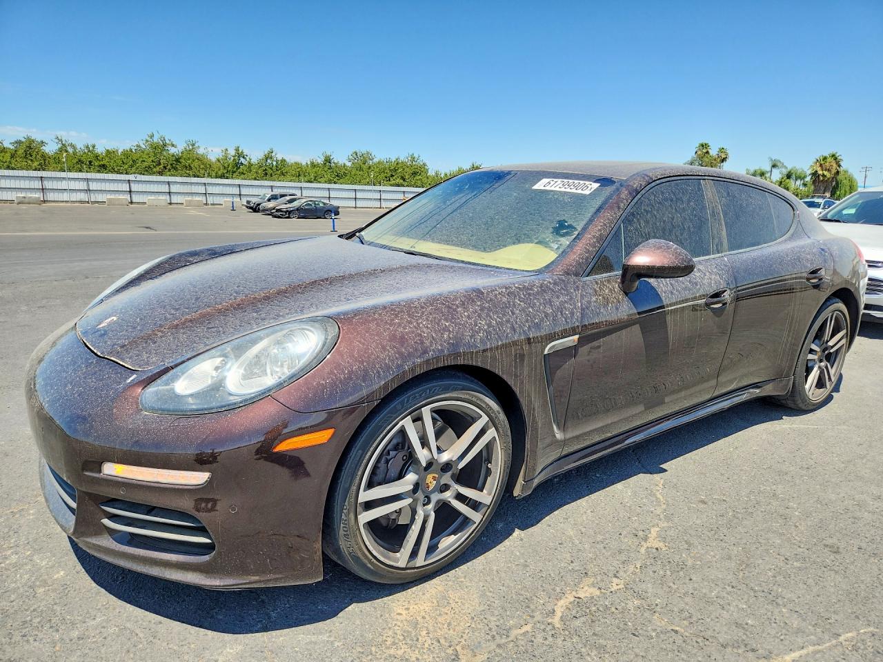 2014 Porsche Panamera 2 Бордовый vin: WP0AA2A76EL014077