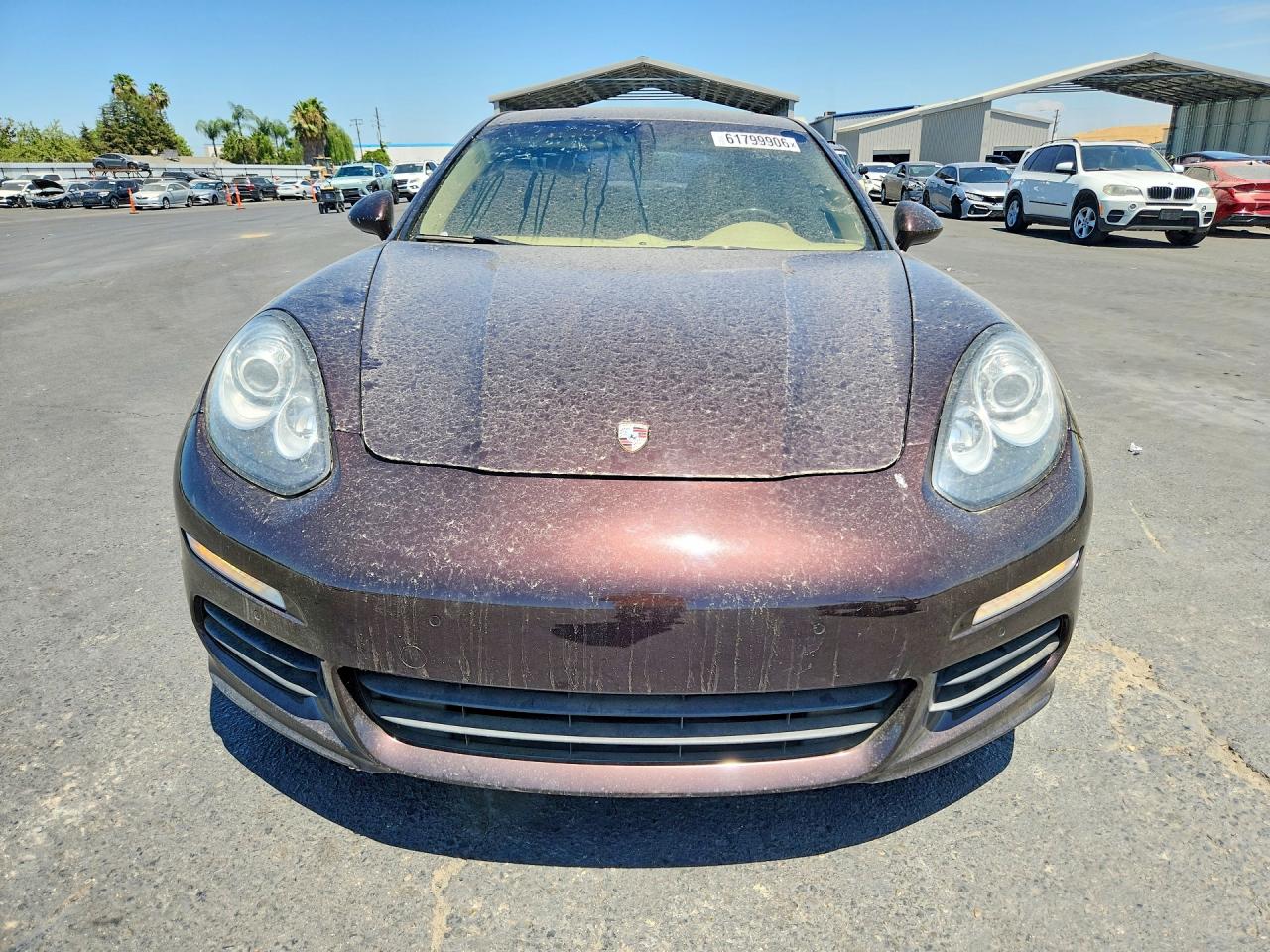 2014 Porsche Panamera 2 Burgundy vin: WP0AA2A76EL014077