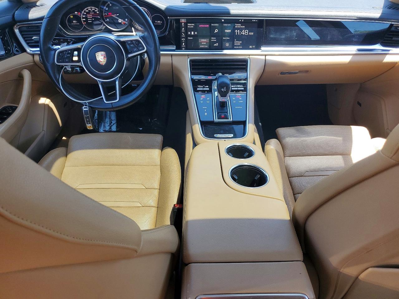 2018 Porsche Panamera 4 Blue vin: WP0AA2A76JL107529