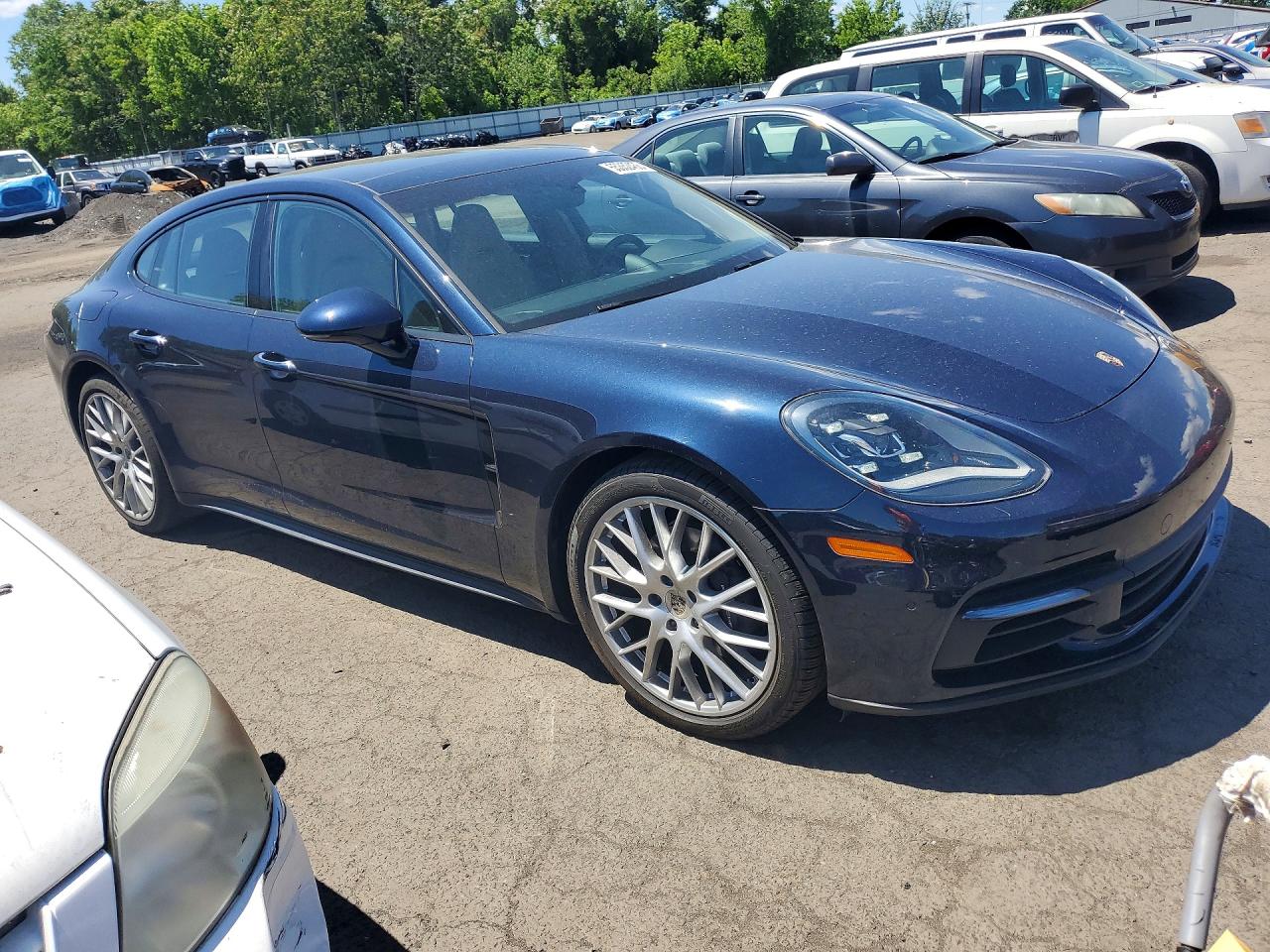 2018 Porsche Panamera 4 Blue vin: WP0AA2A76JL107529