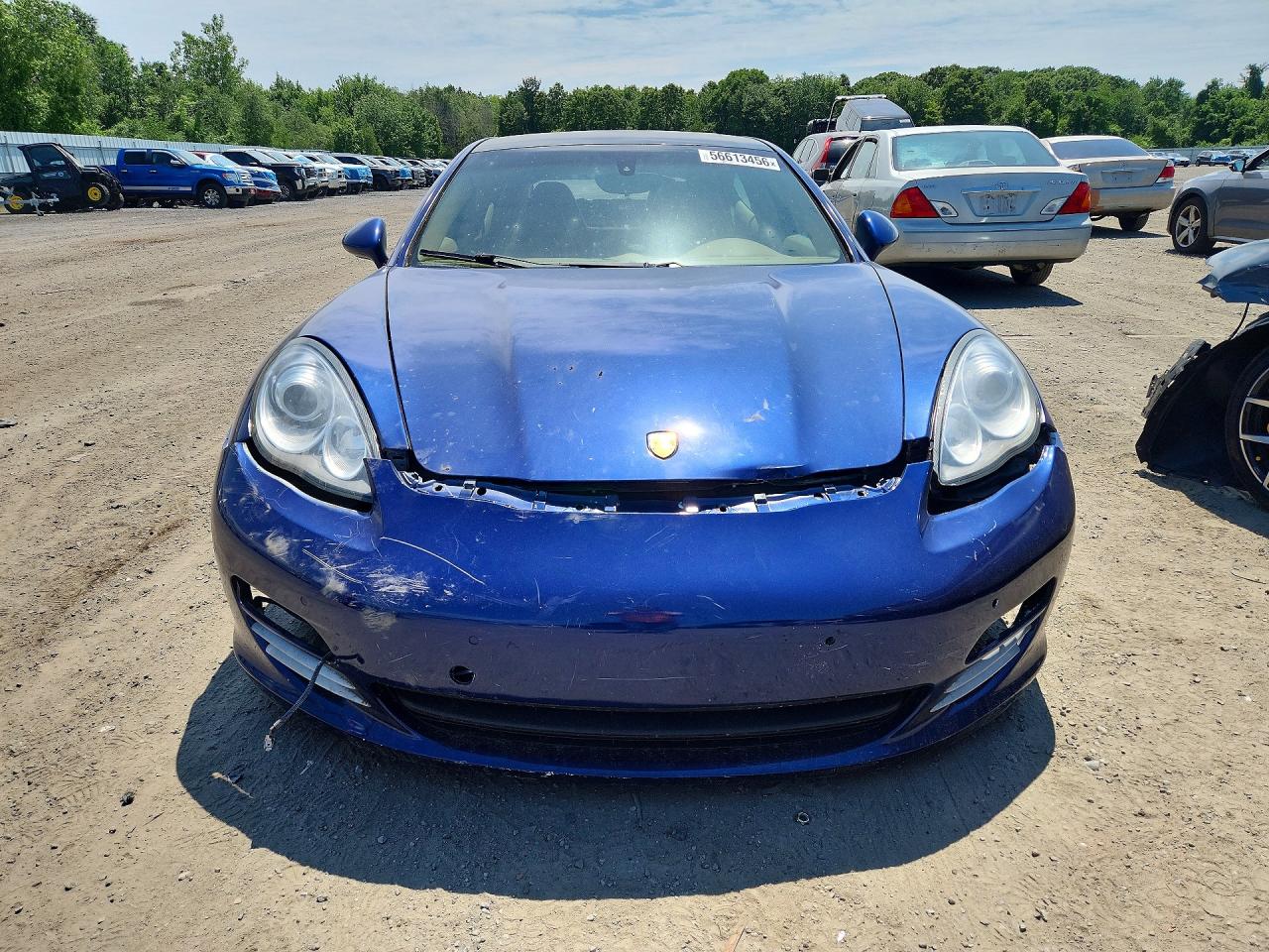 2012 Porsche Panamera 2 Blue vin: WP0AA2A77CL014618