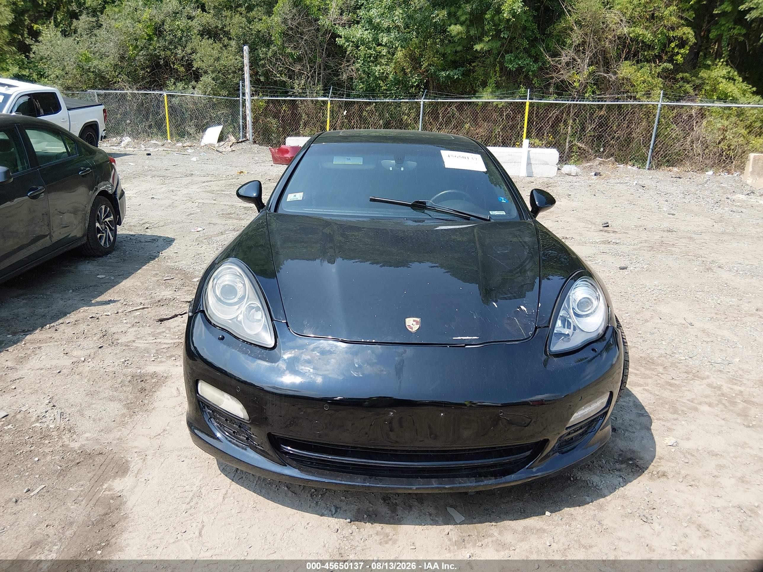 2012 Porsche Panamera 4 Black vin: WP0AA2A77CL072065