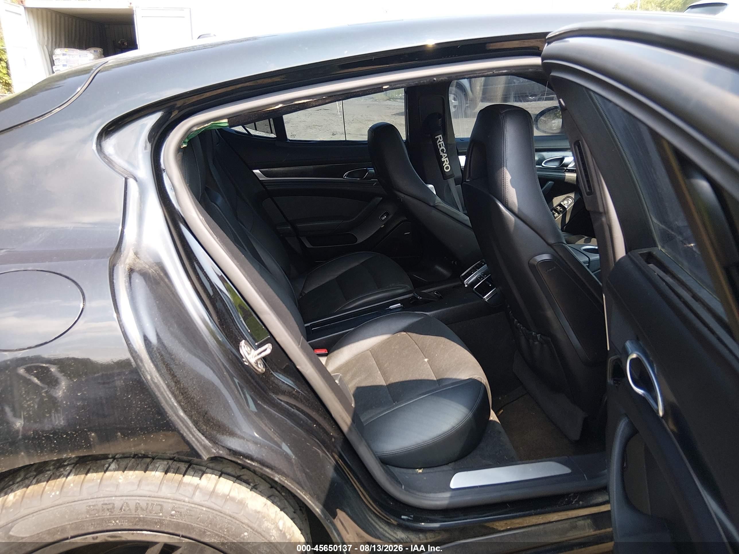 2012 Porsche Panamera 4 Black vin: WP0AA2A77CL072065