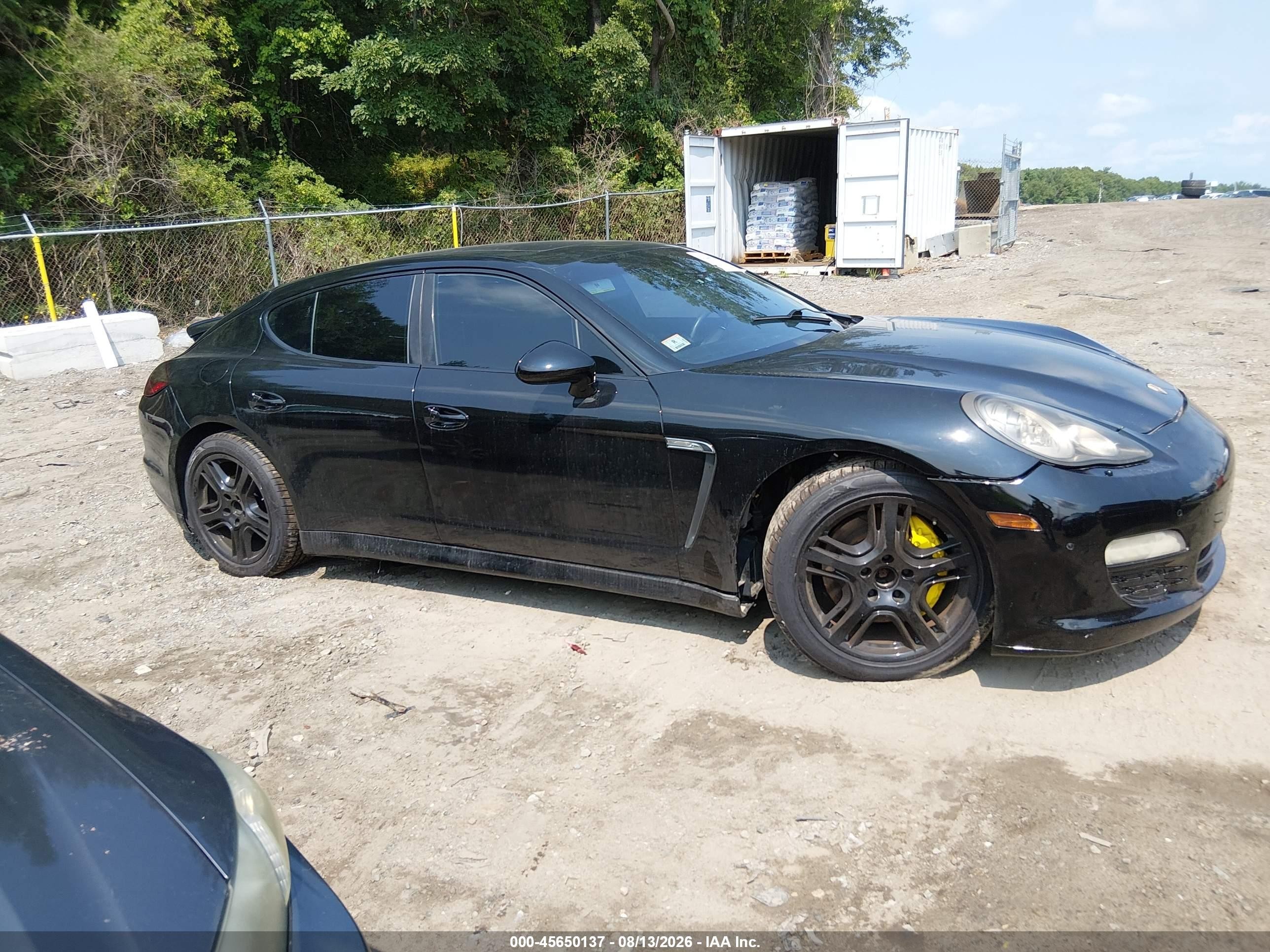 2012 Porsche Panamera 4 Black vin: WP0AA2A77CL072065