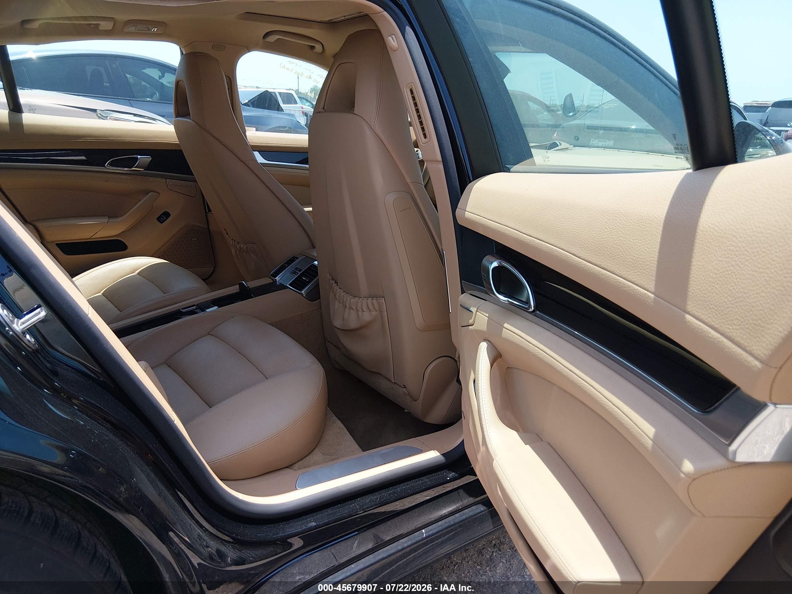 2014 Porsche Panamera 4 Black vin: WP0AA2A77EL014427