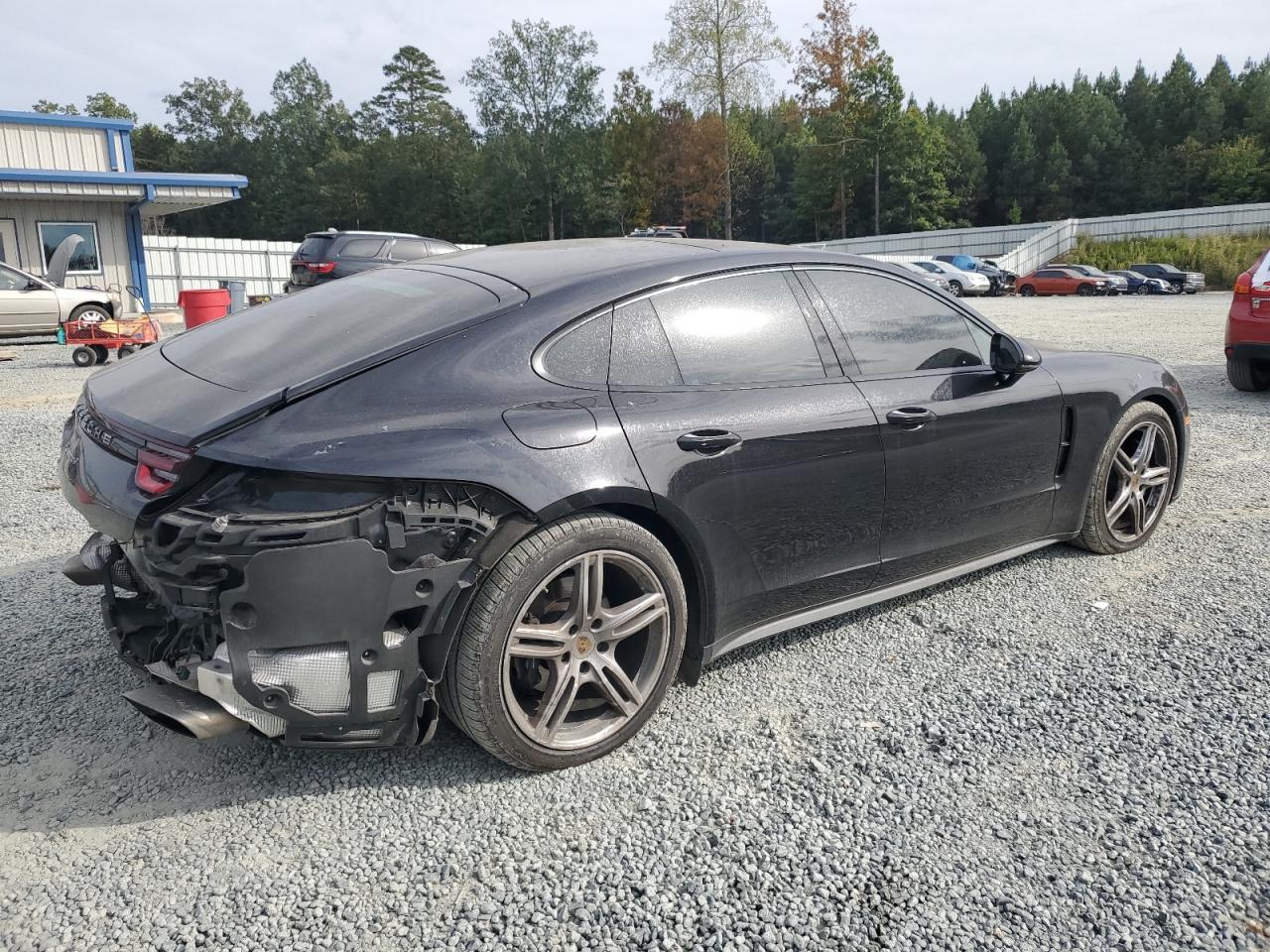 2018 Porsche Panamera 4 Черный vin: WP0AA2A77JL110357