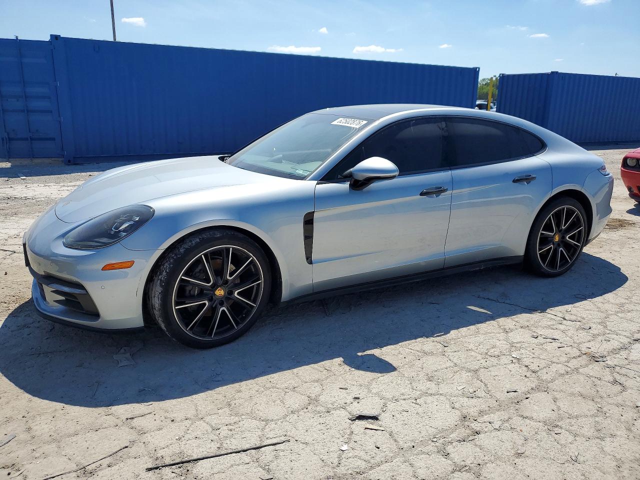 2018 Porsche Panamera 4 Silver vin: WP0AA2A77JL119804