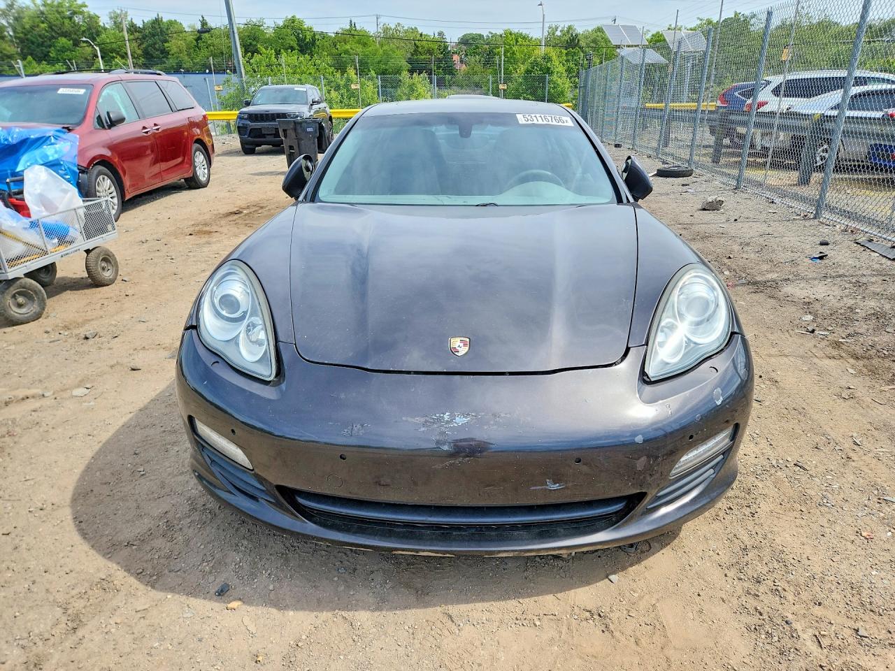 2011 Porsche Panamera 2 Серый vin: WP0AA2A78BL010785