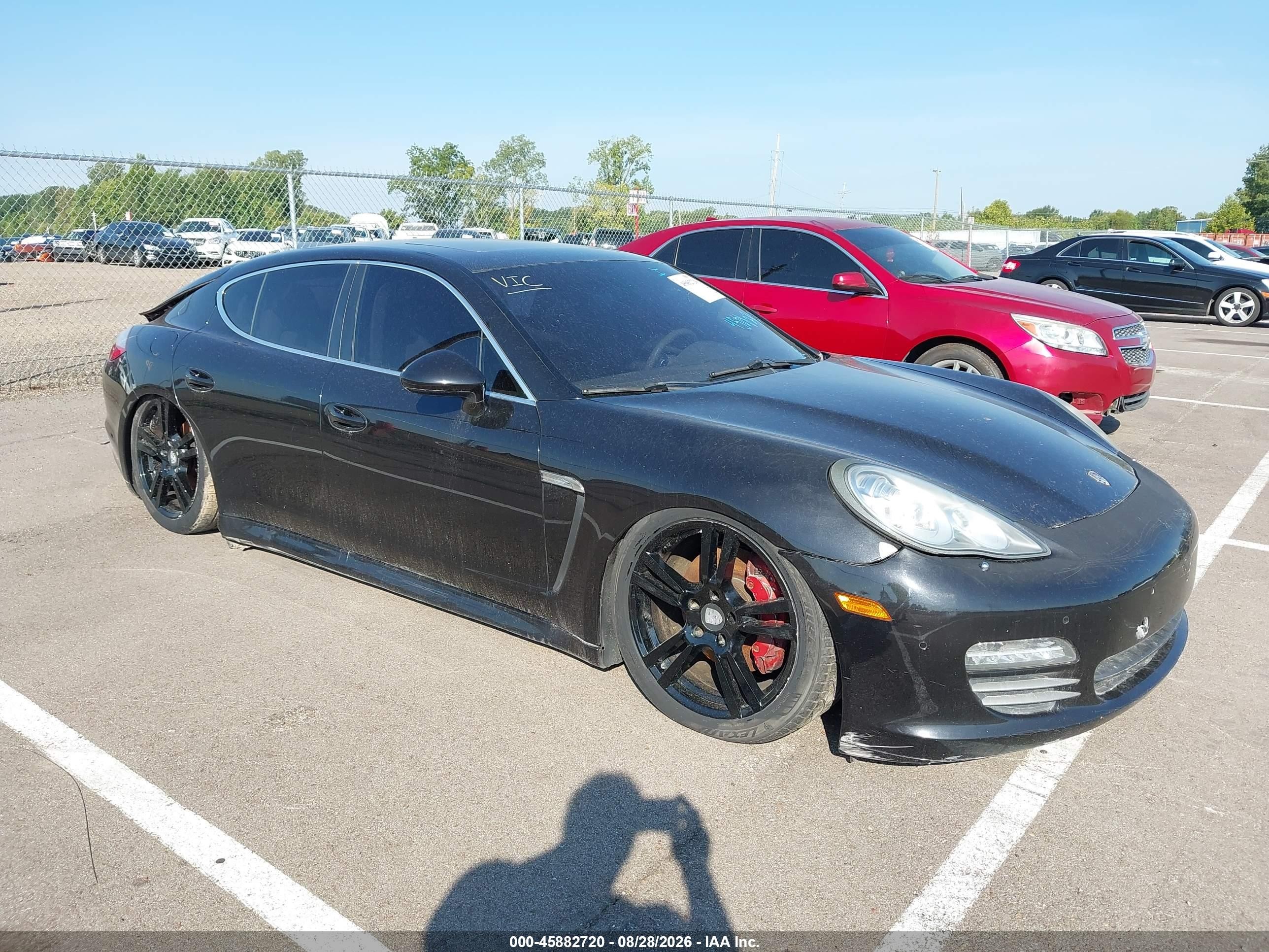2012 Porsche Panamera 4 Black vin: WP0AA2A78CL071684