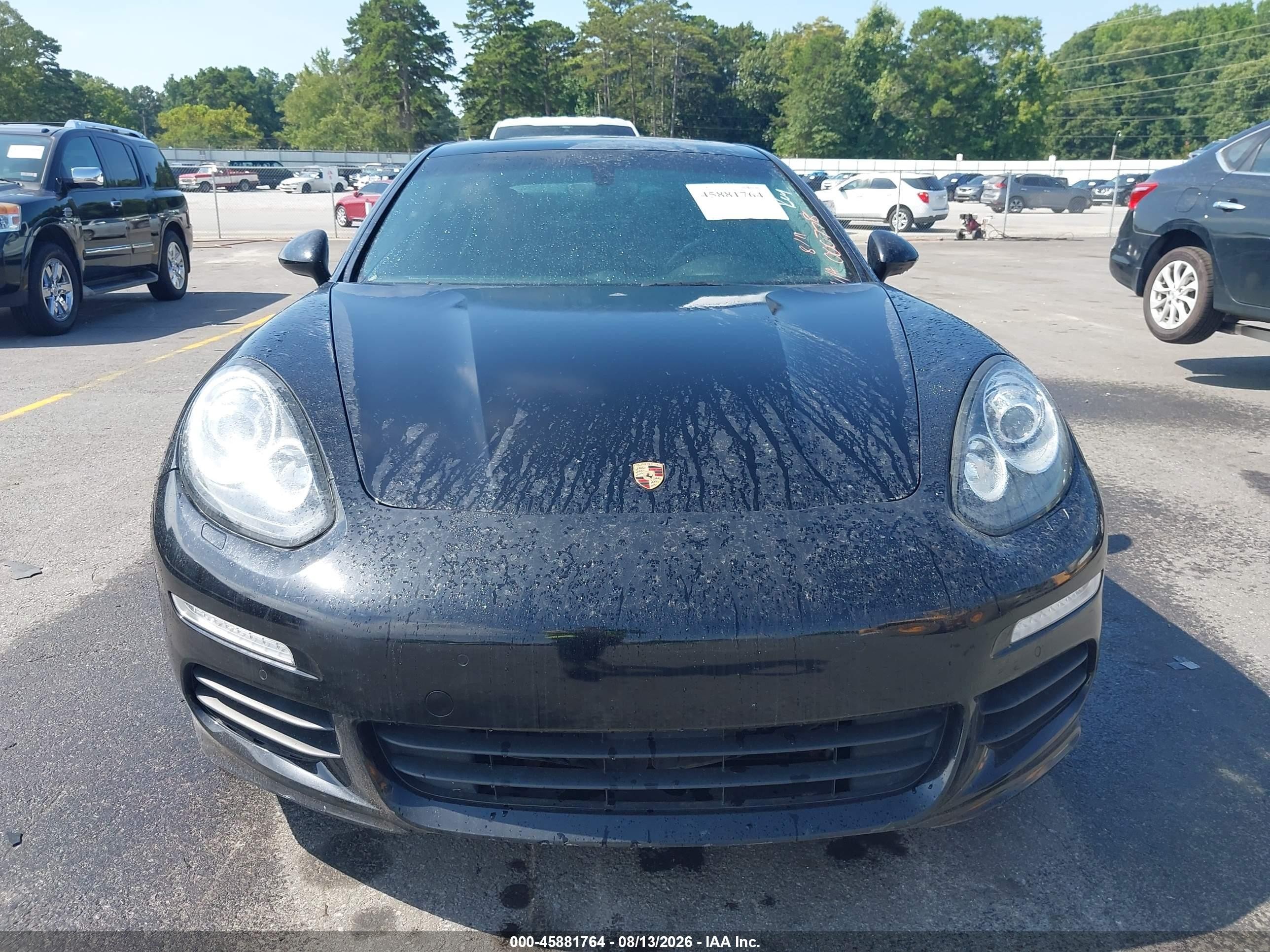 2015 Porsche Panamera 4 Черный vin: WP0AA2A78FL000778