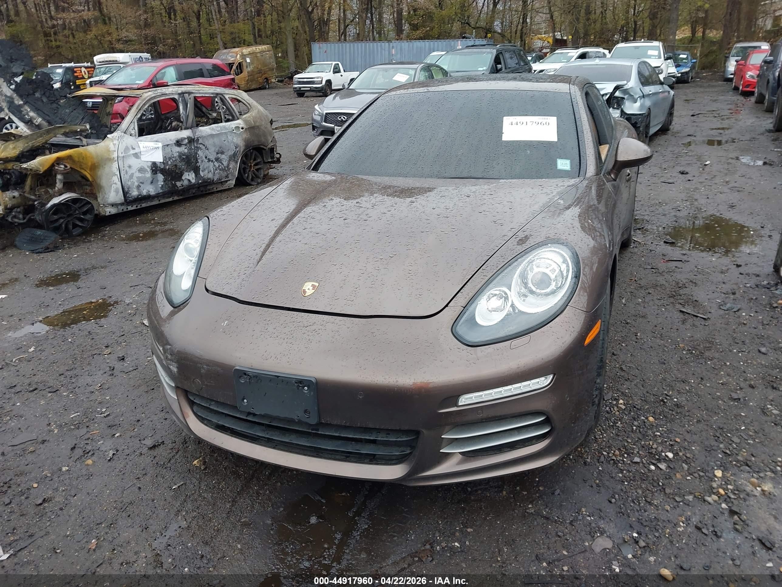 2015 Porsche Panamera 4 Brown vin: WP0AA2A78FL005981