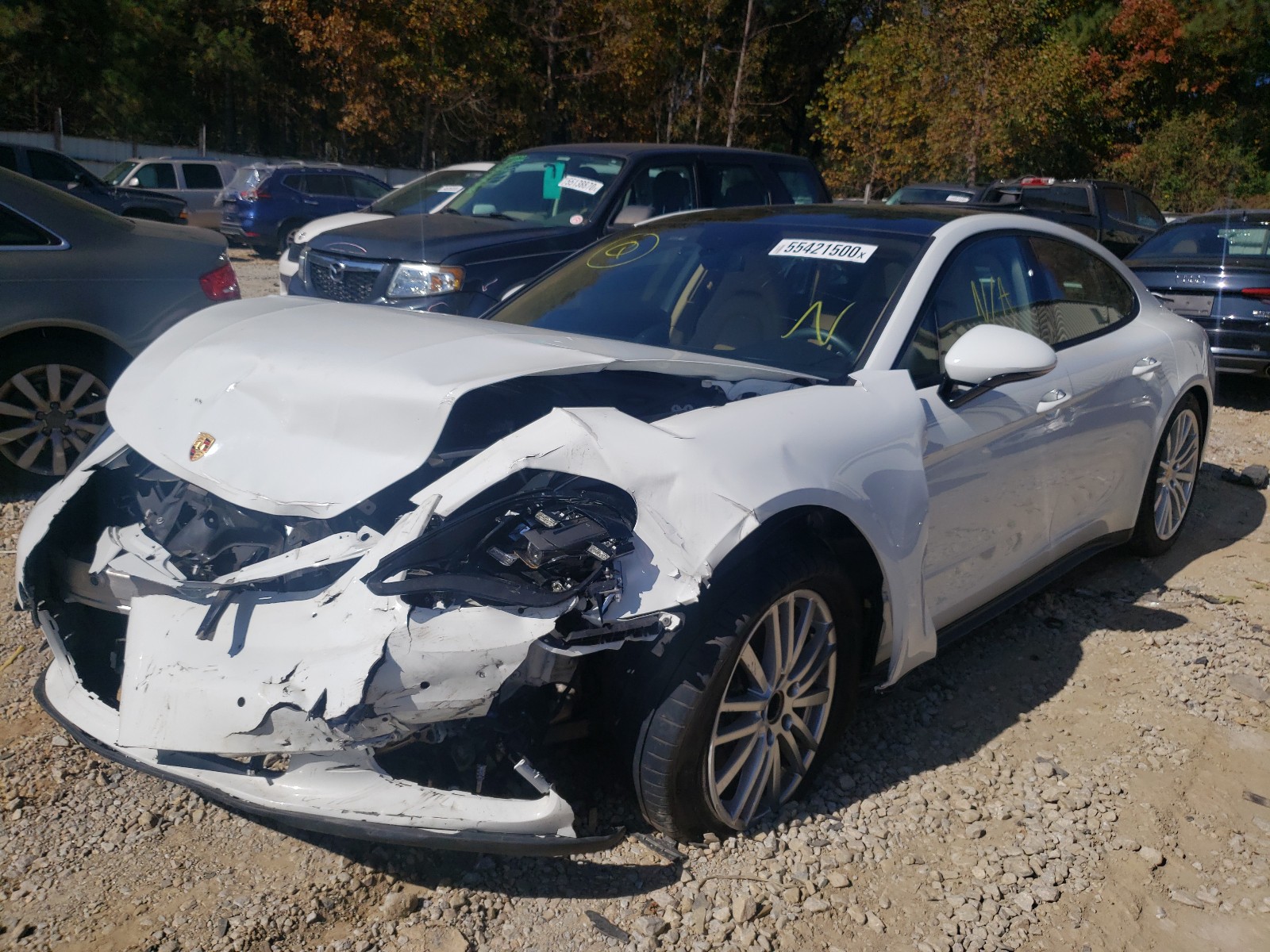 2017 Porsche Panamera 2 White vin: WP0AA2A78HL103279