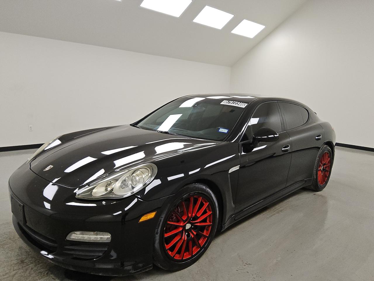 2011 Porsche Panamera 2 Black vin: WP0AA2A79BL013677 Damage: Left Rear Tire, Worn, Replacement Required