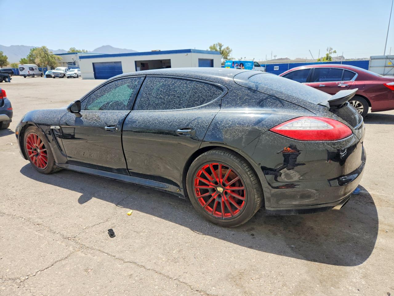 2011 Porsche Panamera 2/4 Black vin: WP0AA2A79BL013677