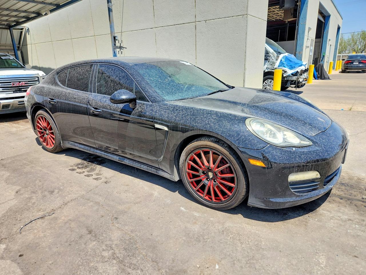 2011 Porsche Panamera 2/4 Black vin: WP0AA2A79BL013677