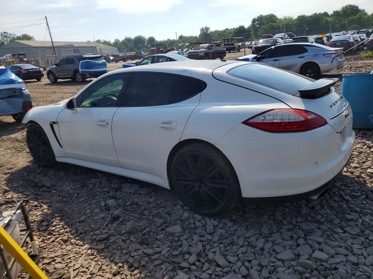 2012 Porsche Panamera 2 White vin: WP0AA2A79CL015267