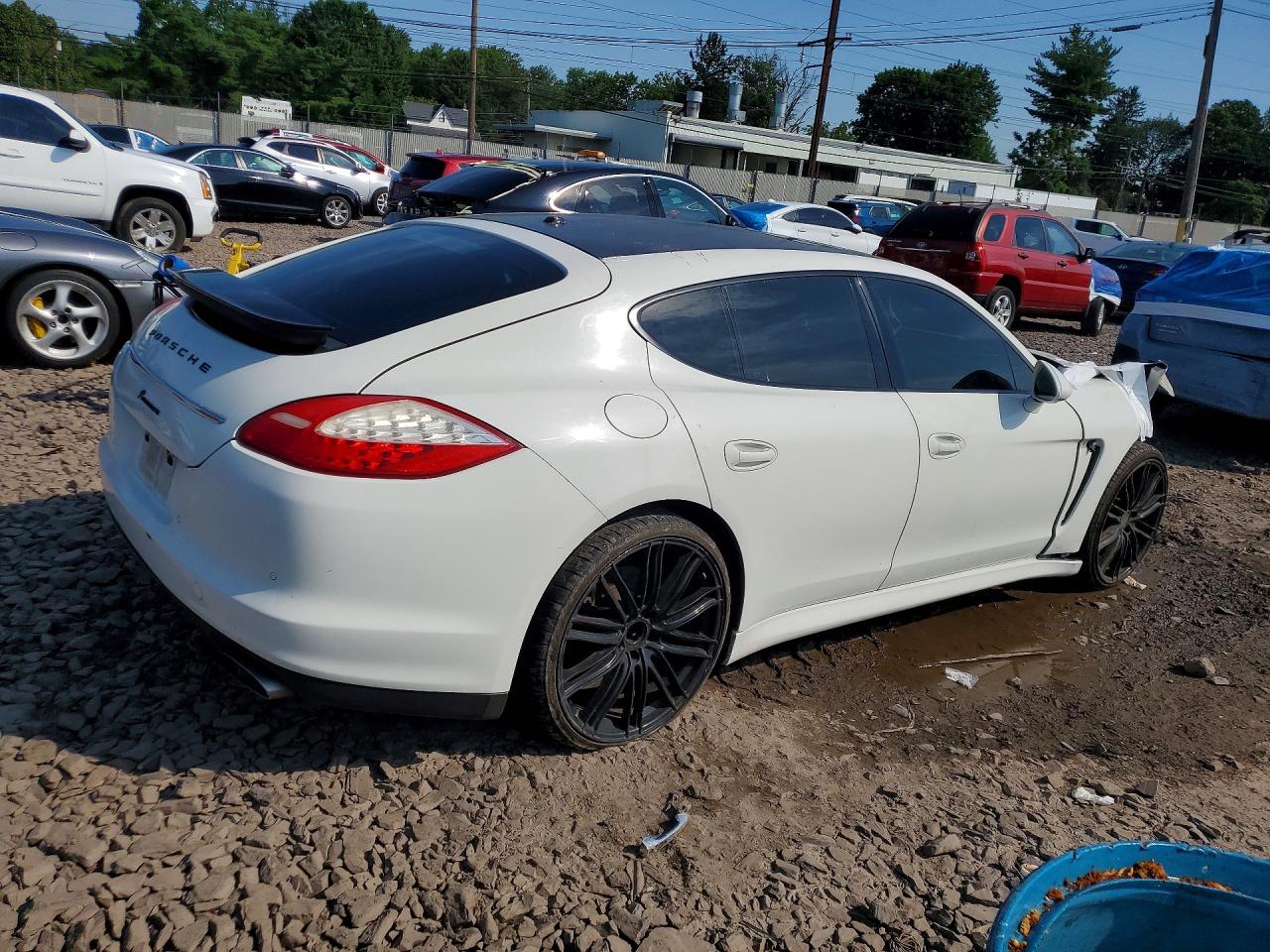 2012 Porsche Panamera 2 White vin: WP0AA2A79CL015267