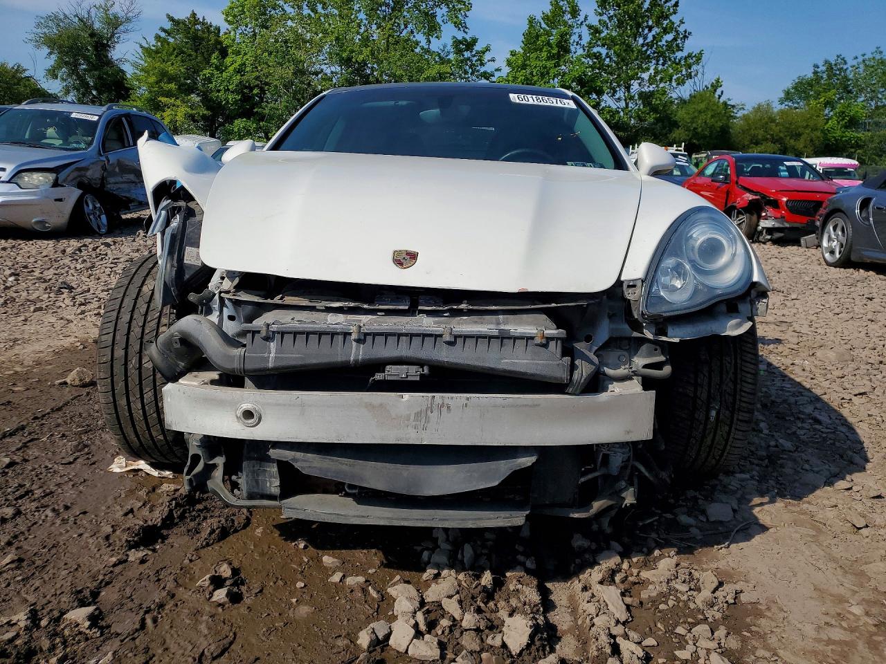 2012 Porsche Panamera 2 White vin: WP0AA2A79CL015267