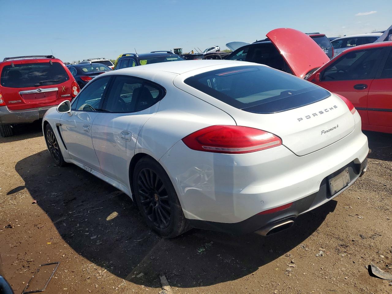 2014 Porsche Panamera 2 White vin: WP0AA2A79EL013649