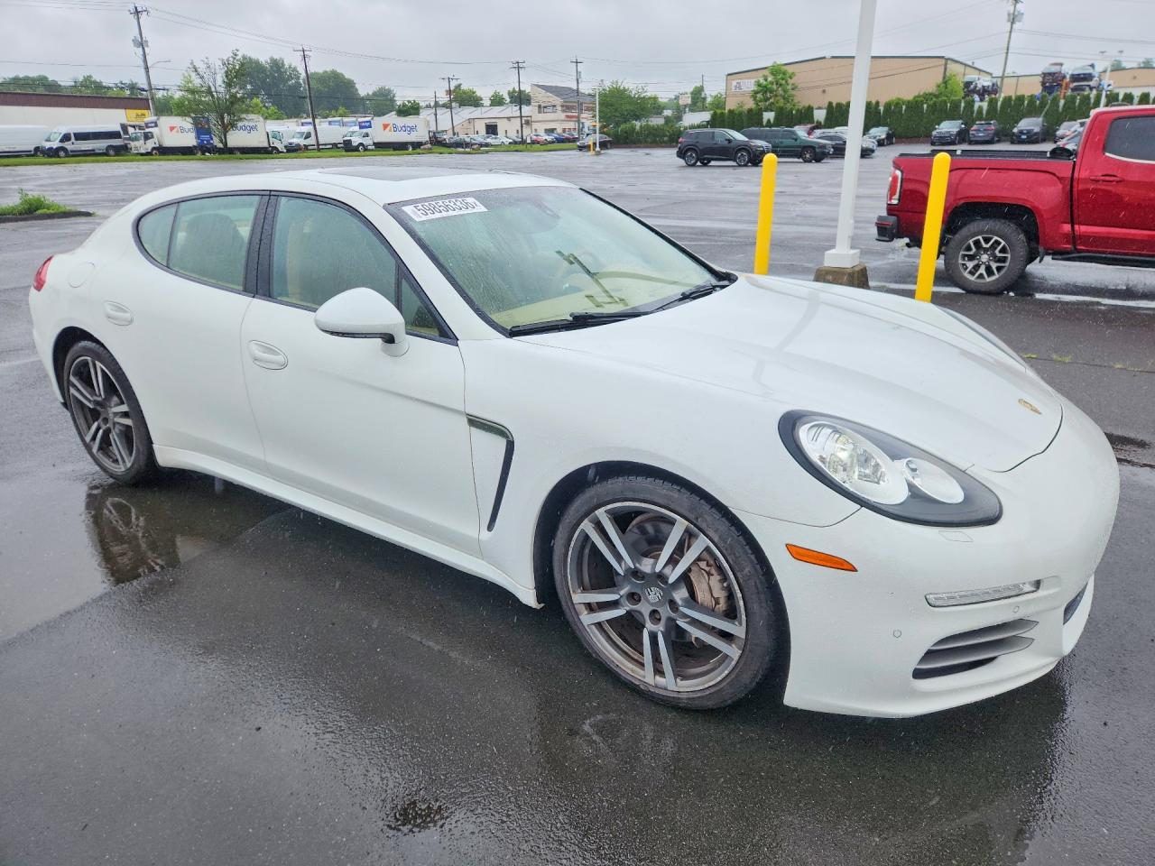 2015 Porsche Panamera 4s White vin: WP0AA2A79FL004998