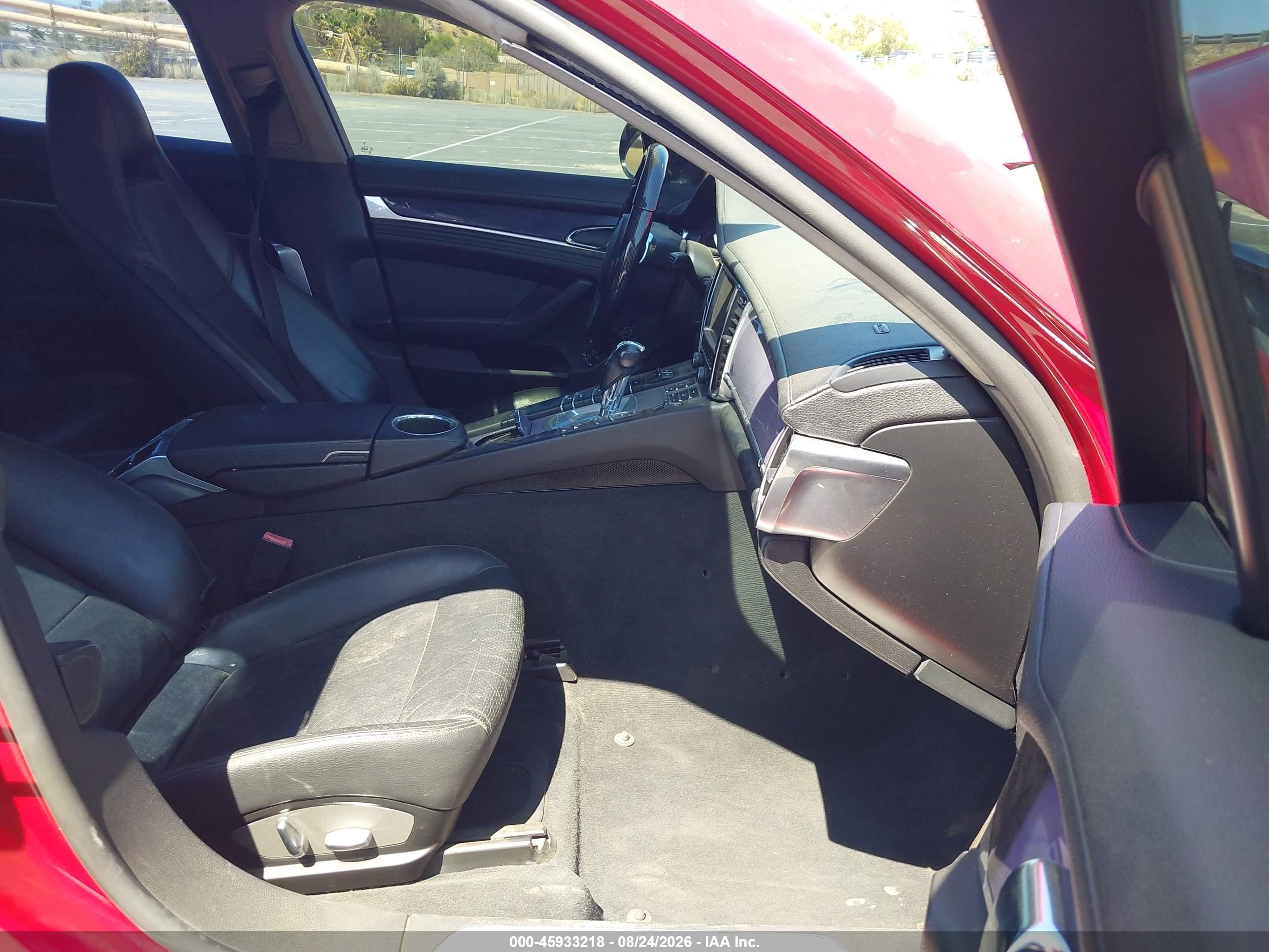 2011 Porsche Panamera 4 Red vin: WP0AA2A7XBL012375