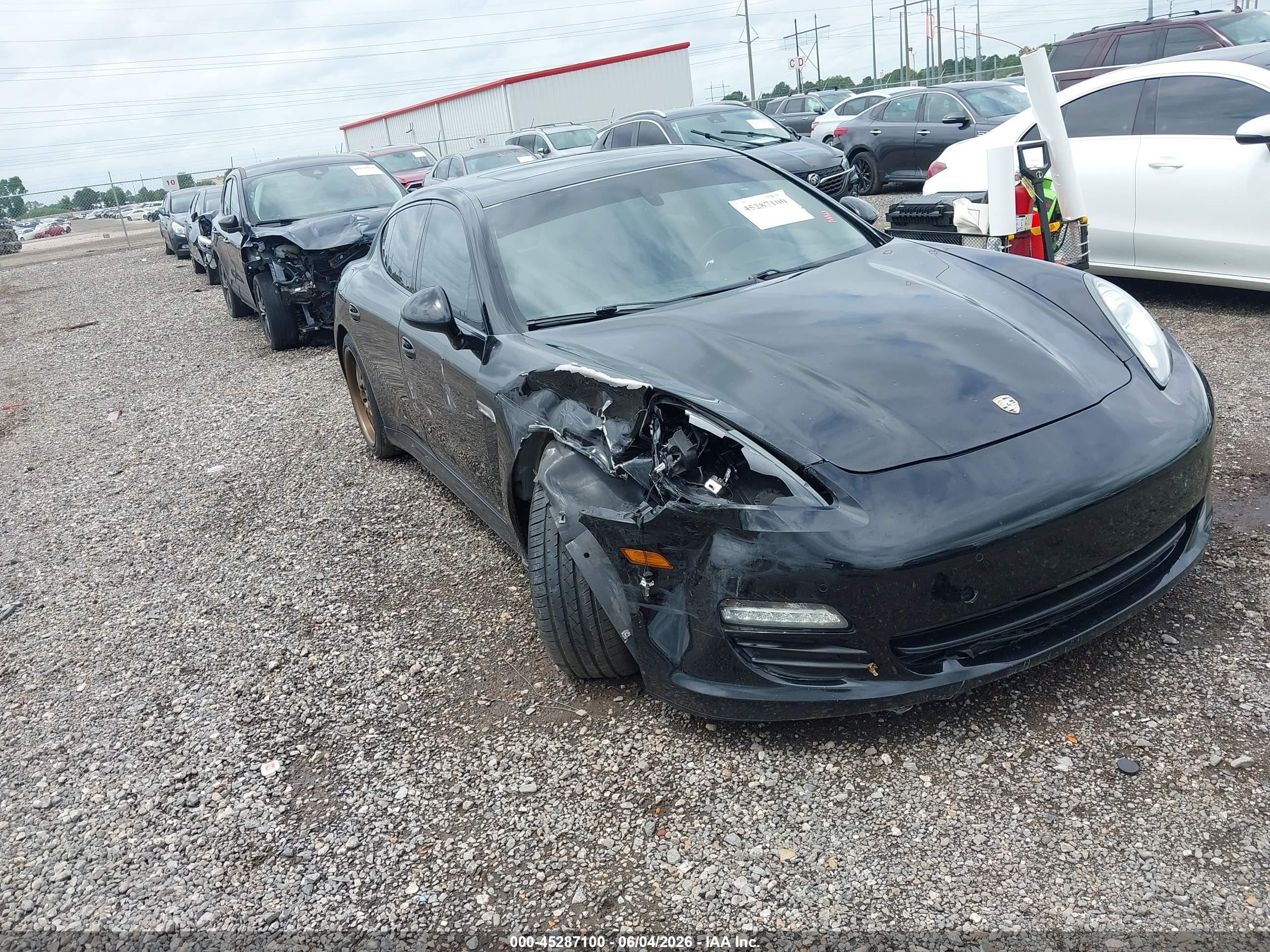 2013 Porsche Panamera   Black vin: WP0AA2A7XDL012038