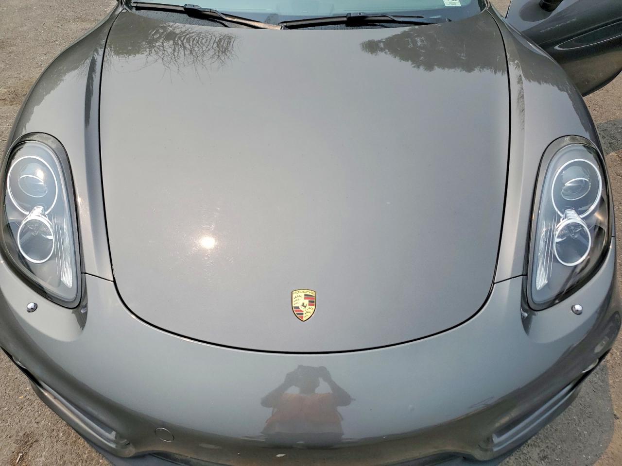 2014 Porsche Cayman Charcoal vin: WP0AA2A82EK170311