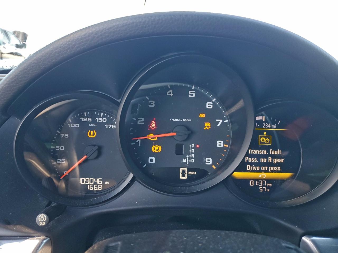 2014 Porsche Cayman Черный vin: WP0AA2A83EK170284