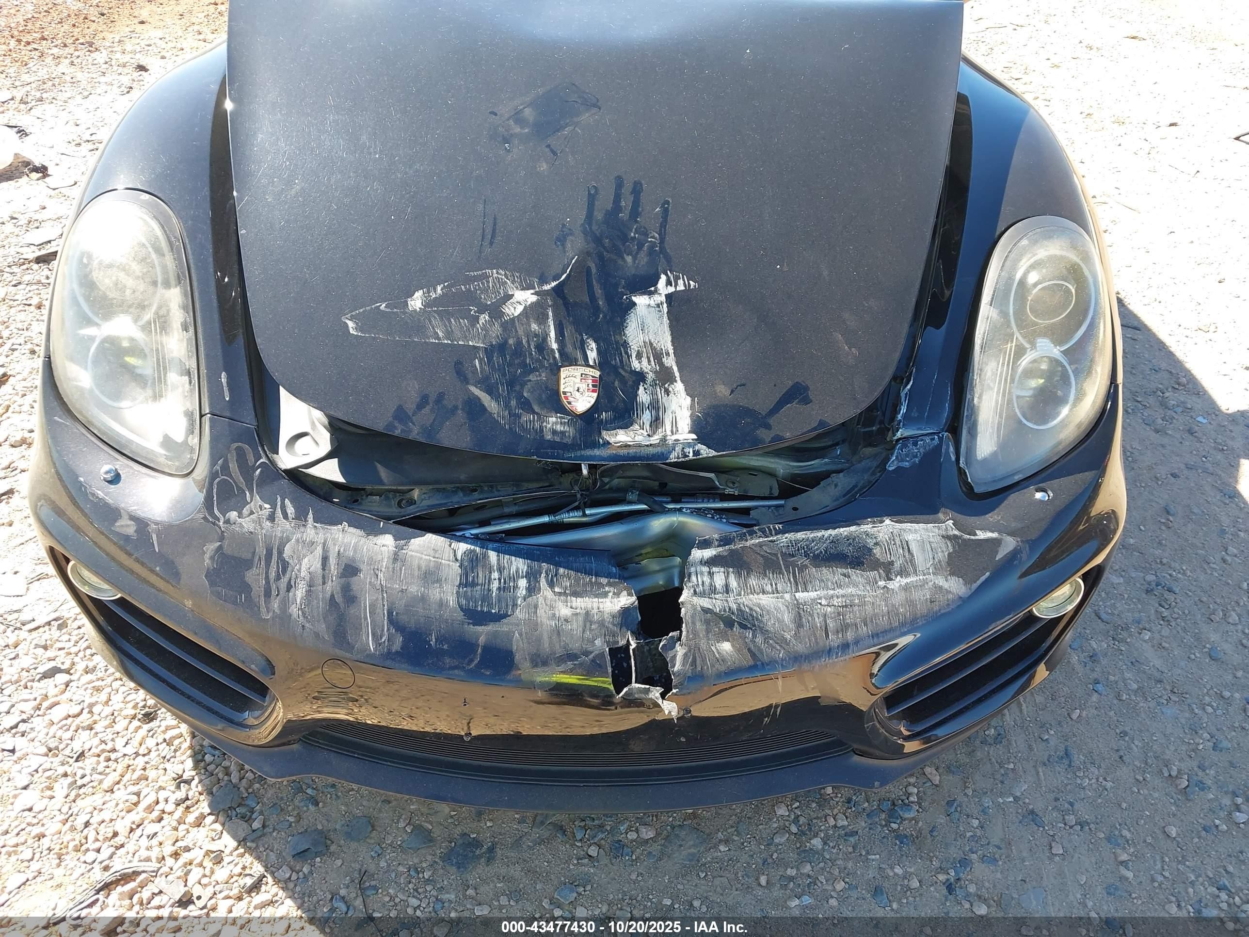 2014 Porsche Cayman   Черный vin: WP0AA2A83EK172830