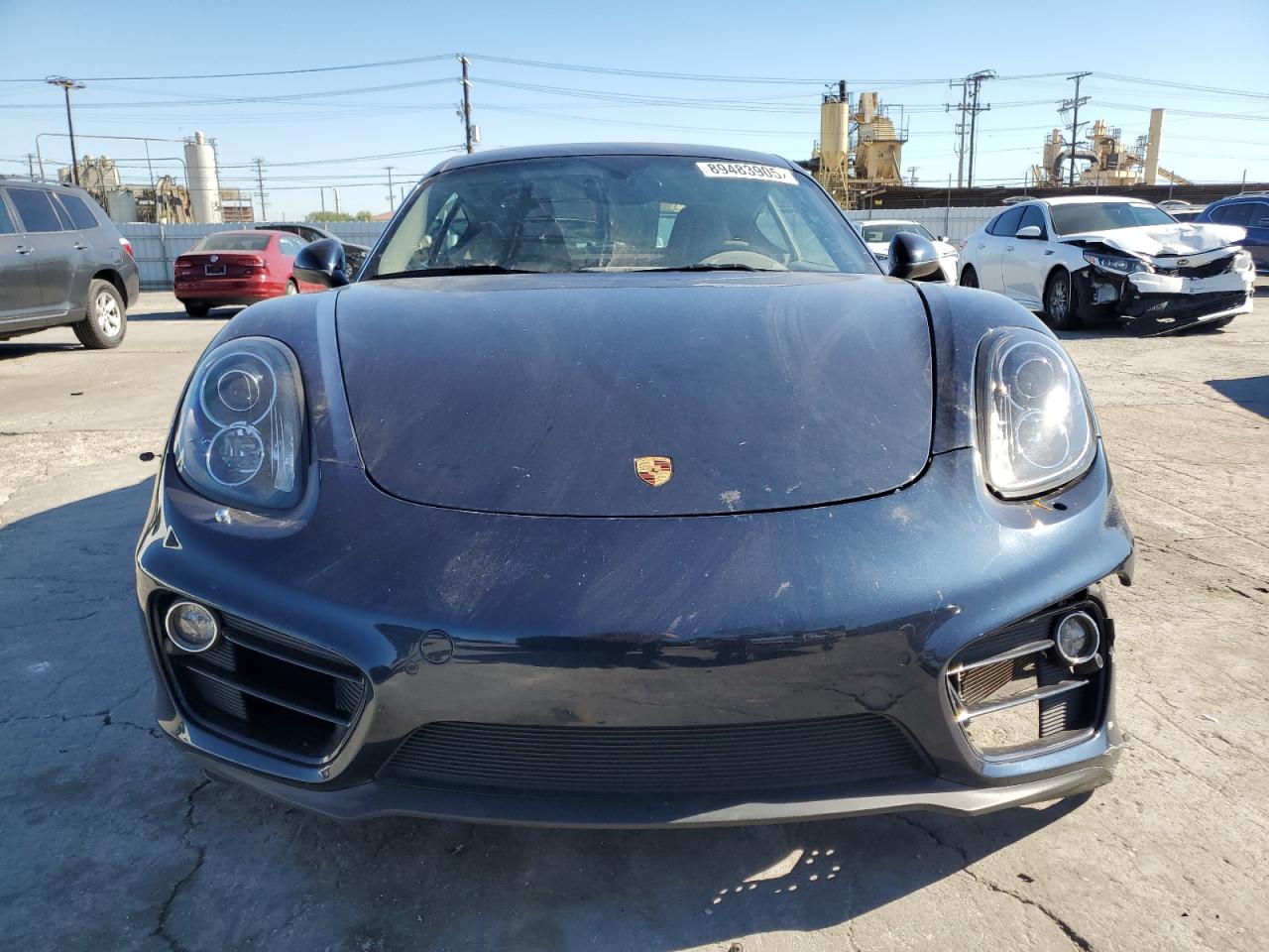 2014 Porsche Cayman Blue vin: WP0AA2A83EK174738