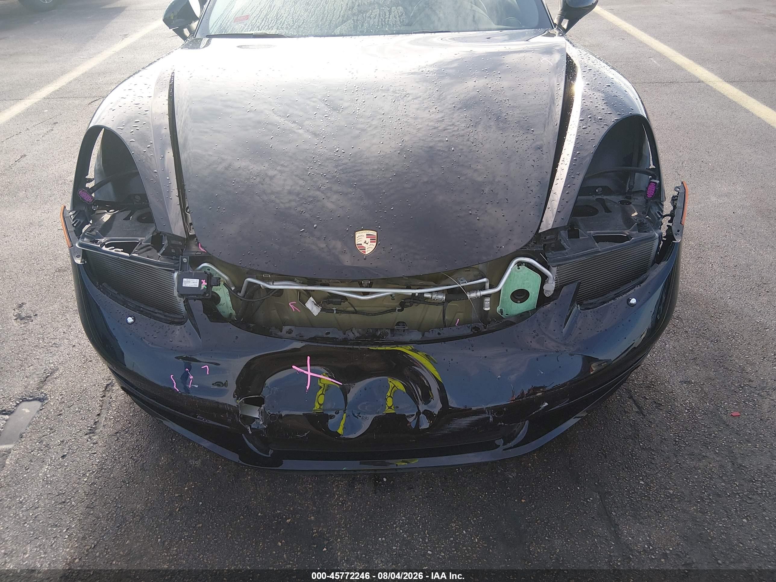 2018 Porsche 718 Cayman Black vin: WP0AA2A83JS260173