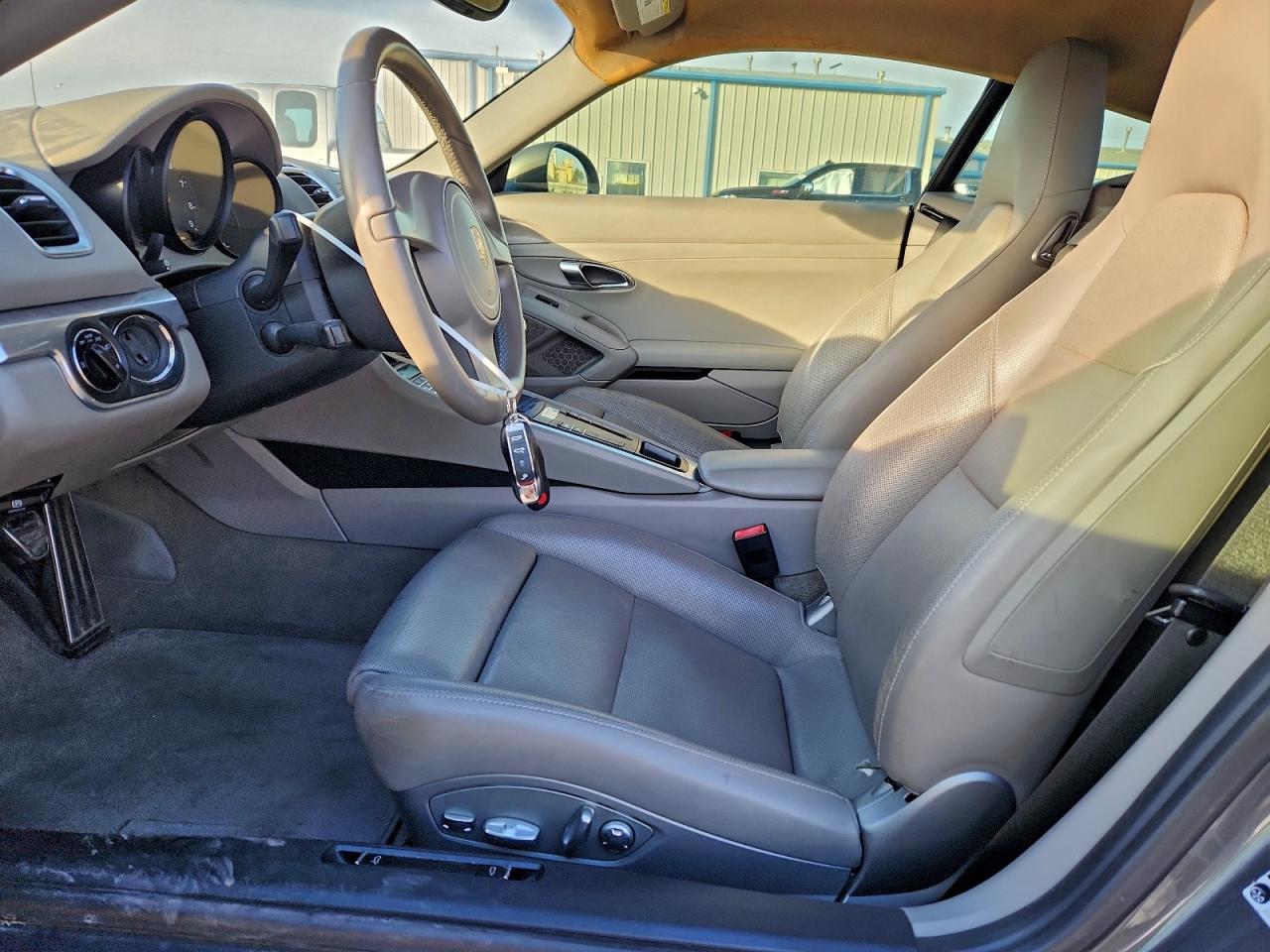 2014 Porsche Cayman Серый vin: WP0AA2A84EK171122