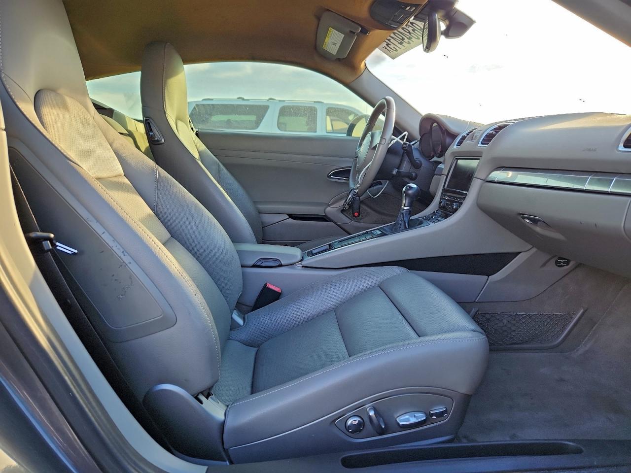 2014 Porsche Cayman Серый vin: WP0AA2A84EK171122