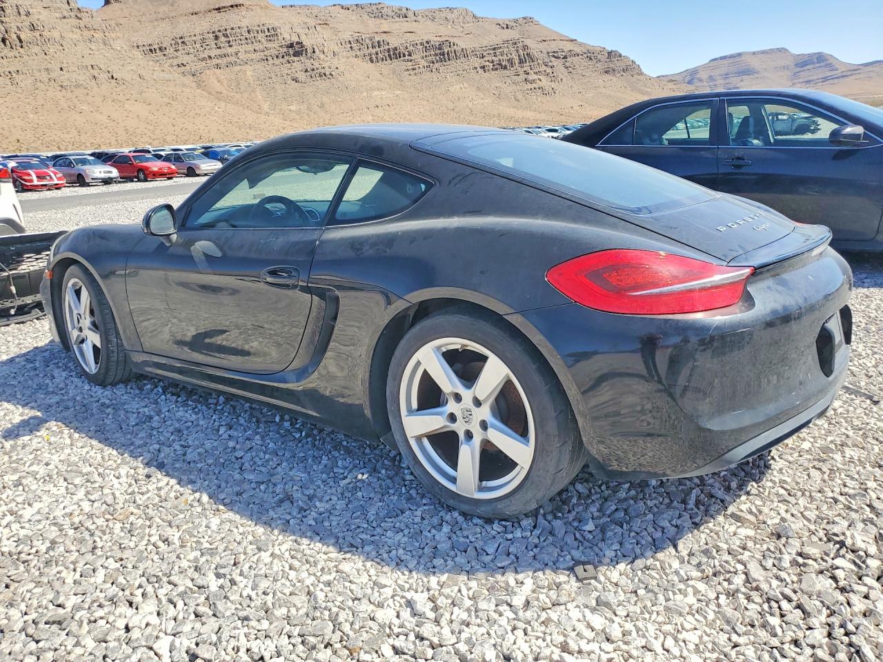 2014 Porsche Cayman Черный vin: WP0AA2A84EK171234