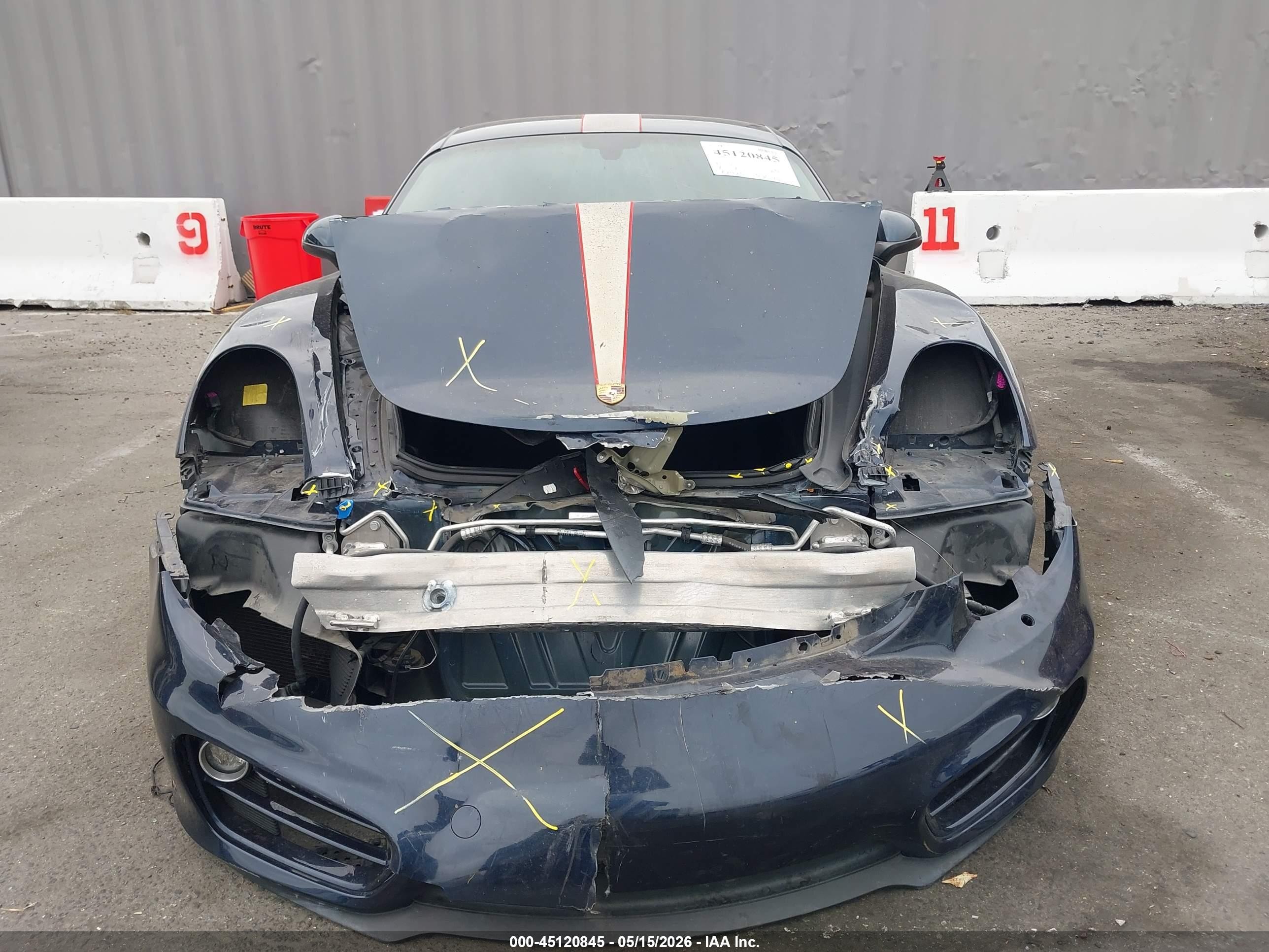 2014 Porsche Cayman   Blue vin: WP0AA2A85EK170254