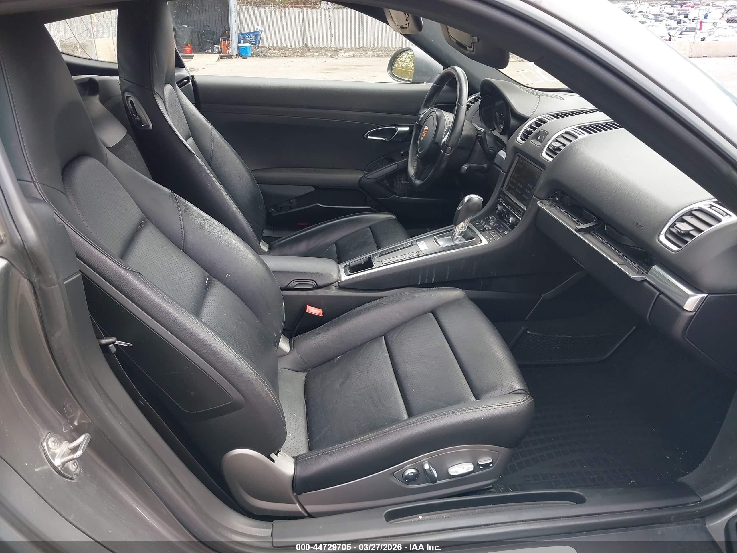 2014 Porsche Cayman   Gray vin: WP0AA2A88EK171270