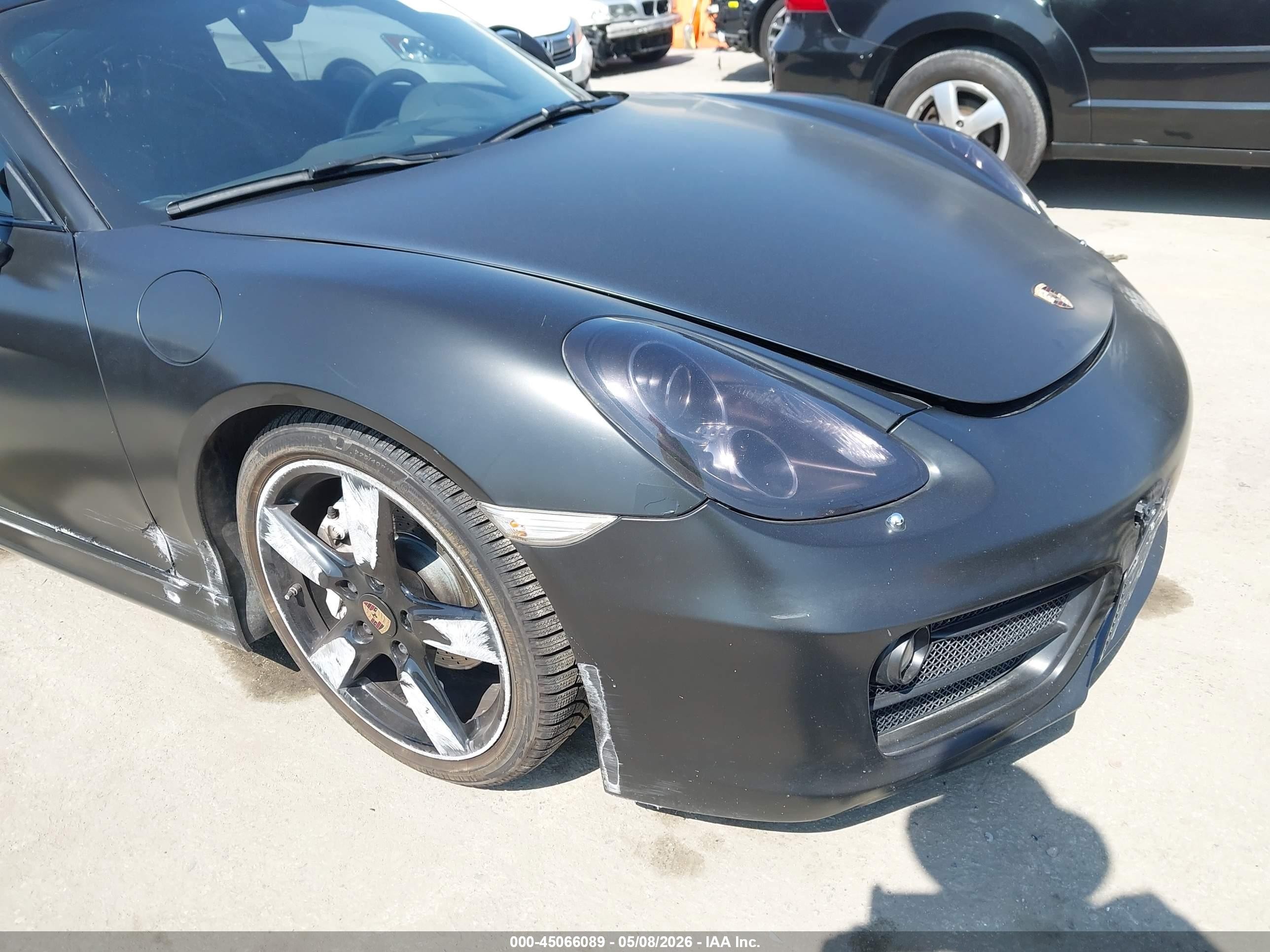 2014 Porsche Cayman Black vin: WP0AA2A88EK173035
